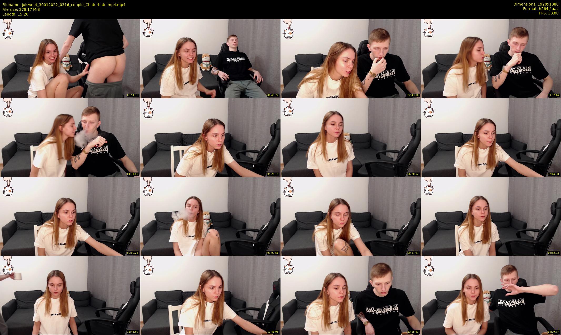 julsweet — 16 minute Chaturbate male cam show recording, 1080p, Jan 30, 2022