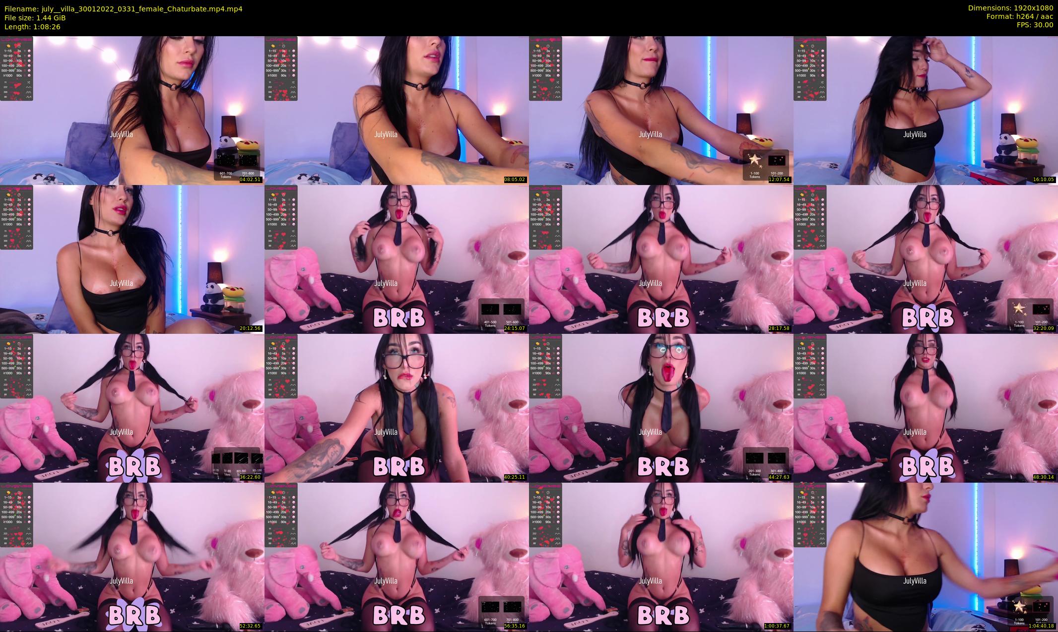 july__villa — 69 minute Chaturbate female cam show recording, 1080p, Jan 30, 2022