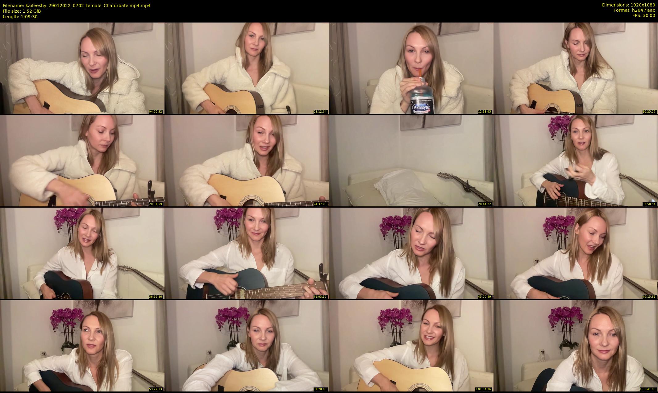 kaileeshy — 70 minute Chaturbate female cam show recording, 1080p, Jan 29, 2022