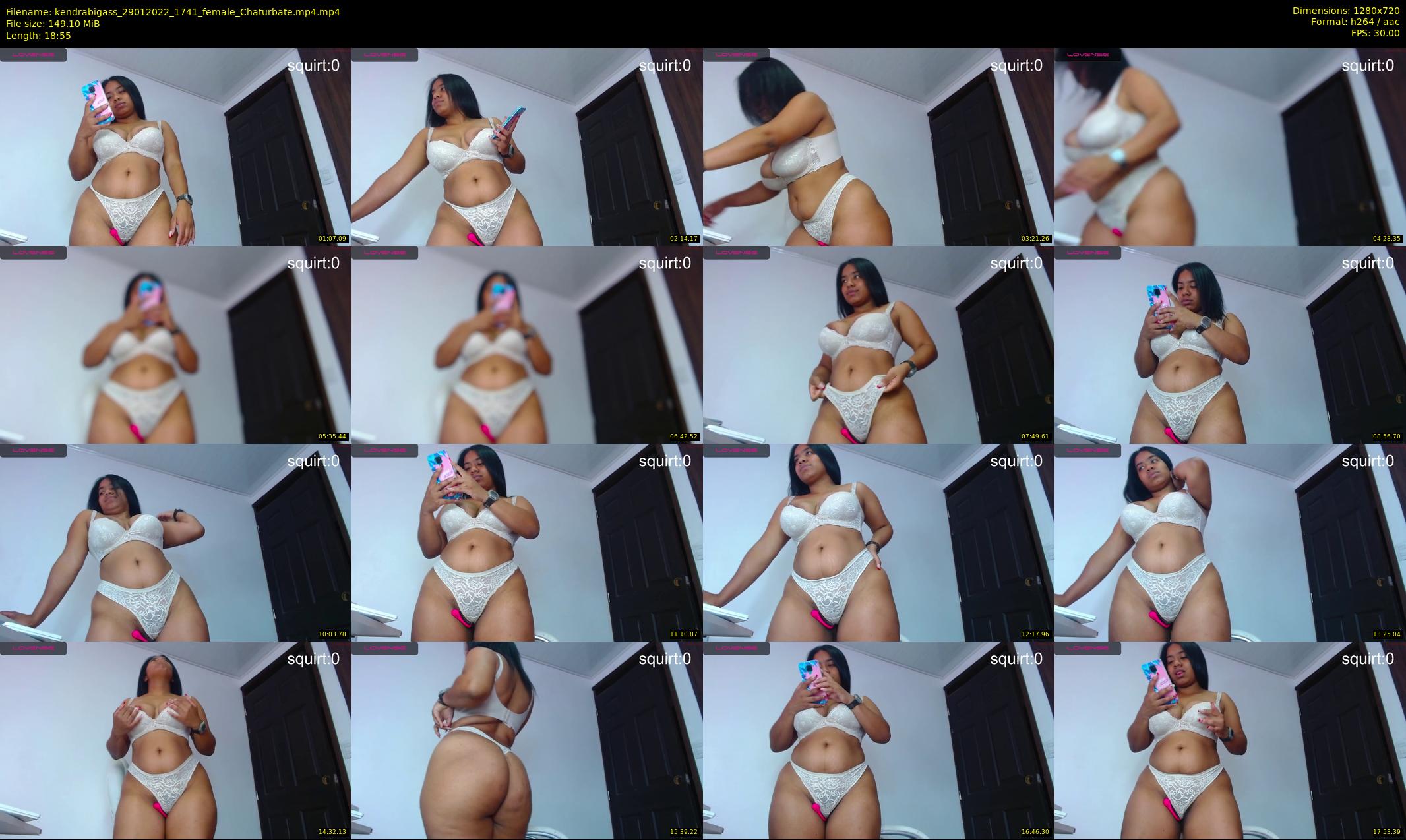 kendrabigass — 19 minute Chaturbate female cam show recording, 720p, Jan 29, 2022