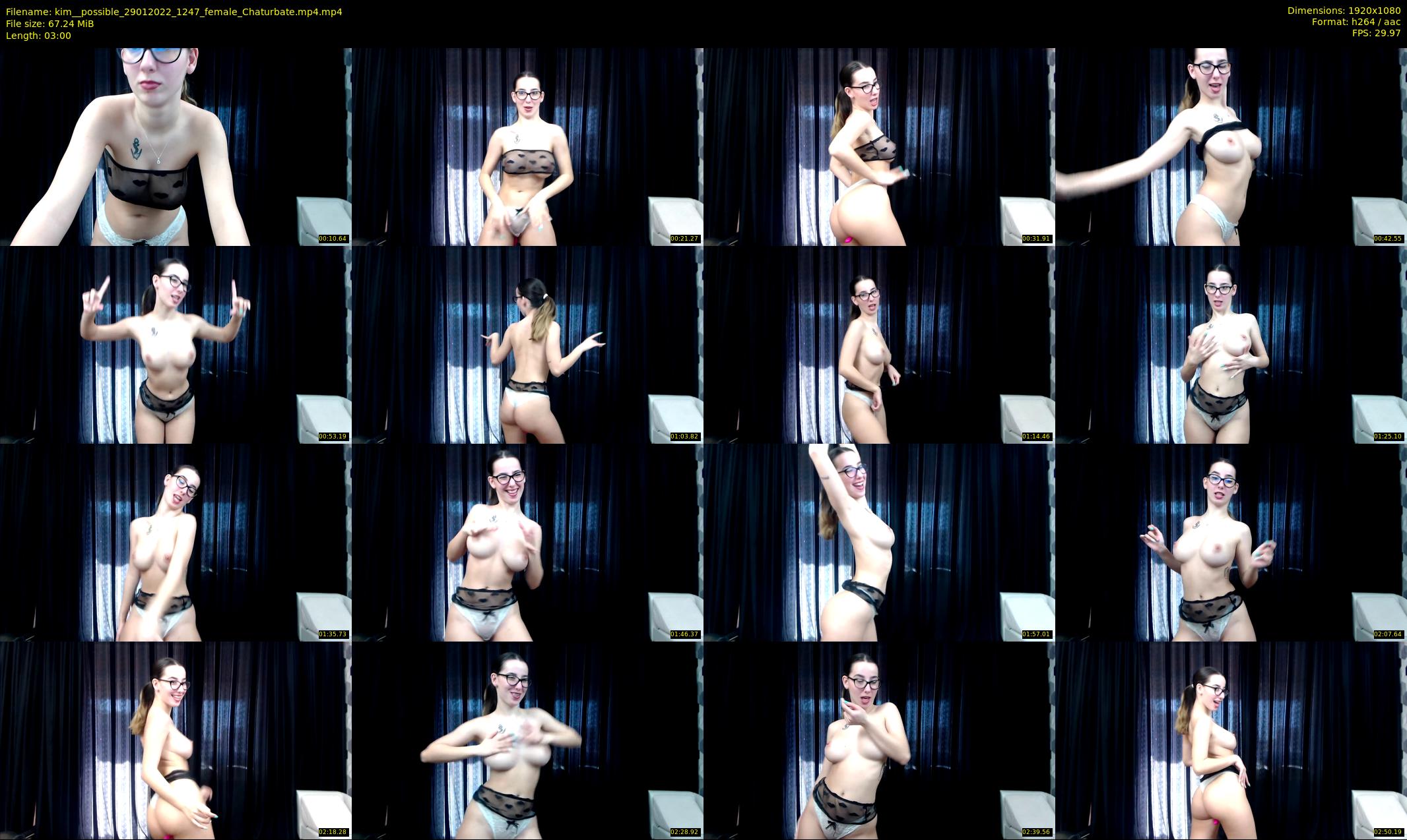 kim__possible — 3 minute Chaturbate female cam show recording, 1080p, Jan 29, 2022