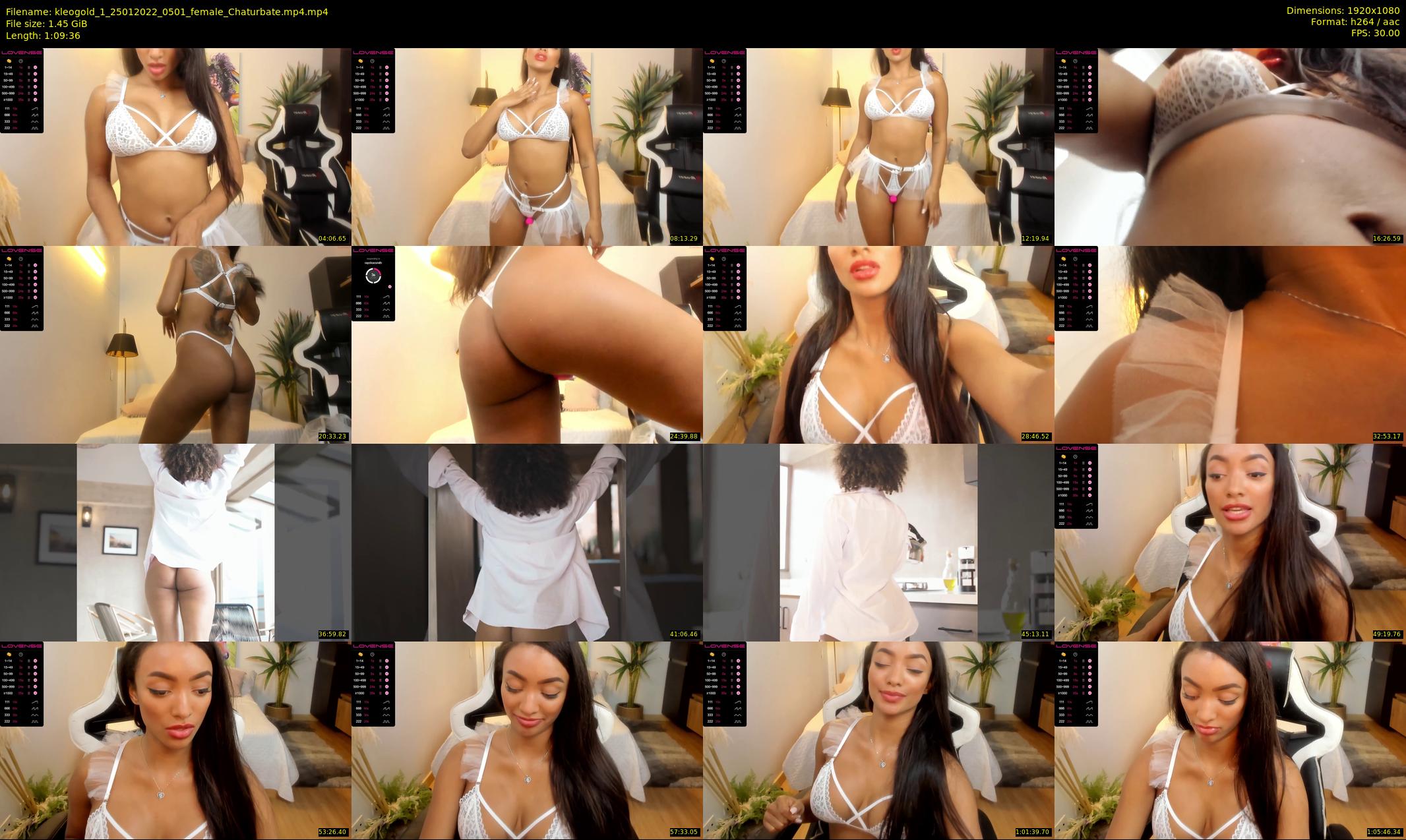 kleogold_1 — 70 minute Chaturbate female cam show recording, 1080p, Jan 25, 2022