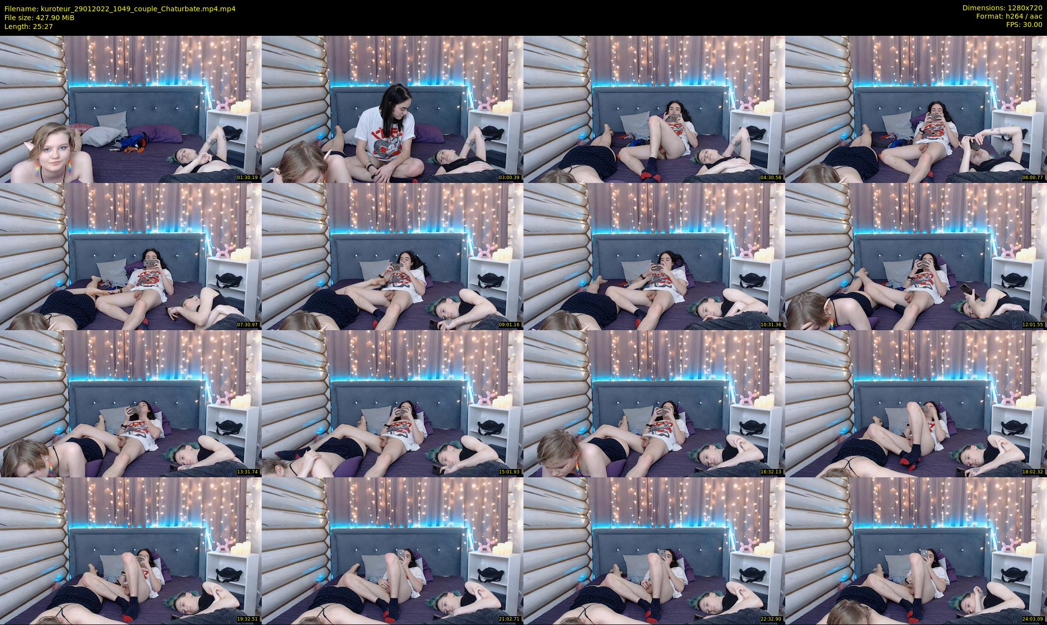 kuroteur — 26 minute Chaturbate couple cam show recording, 720p, Jan 29, 2022