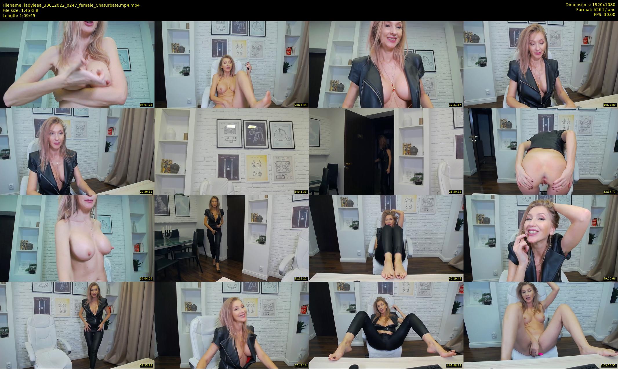 ladyleea — 70 minute Chaturbate female cam show recording, 1080p, Jan 30, 2022