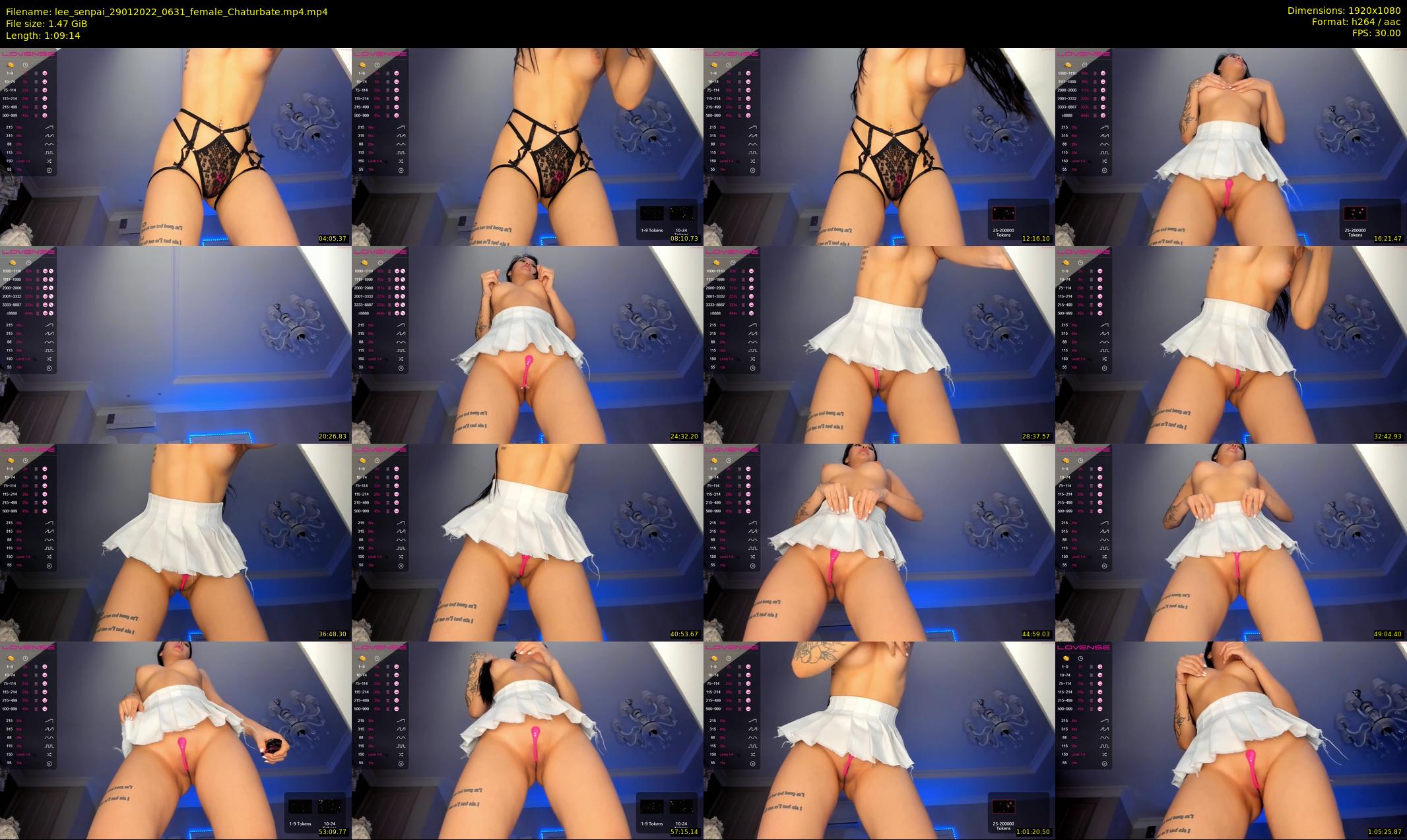 lee_senpai — 70 minute Chaturbate female cam show recording, 1080p, Jan 29, 2022