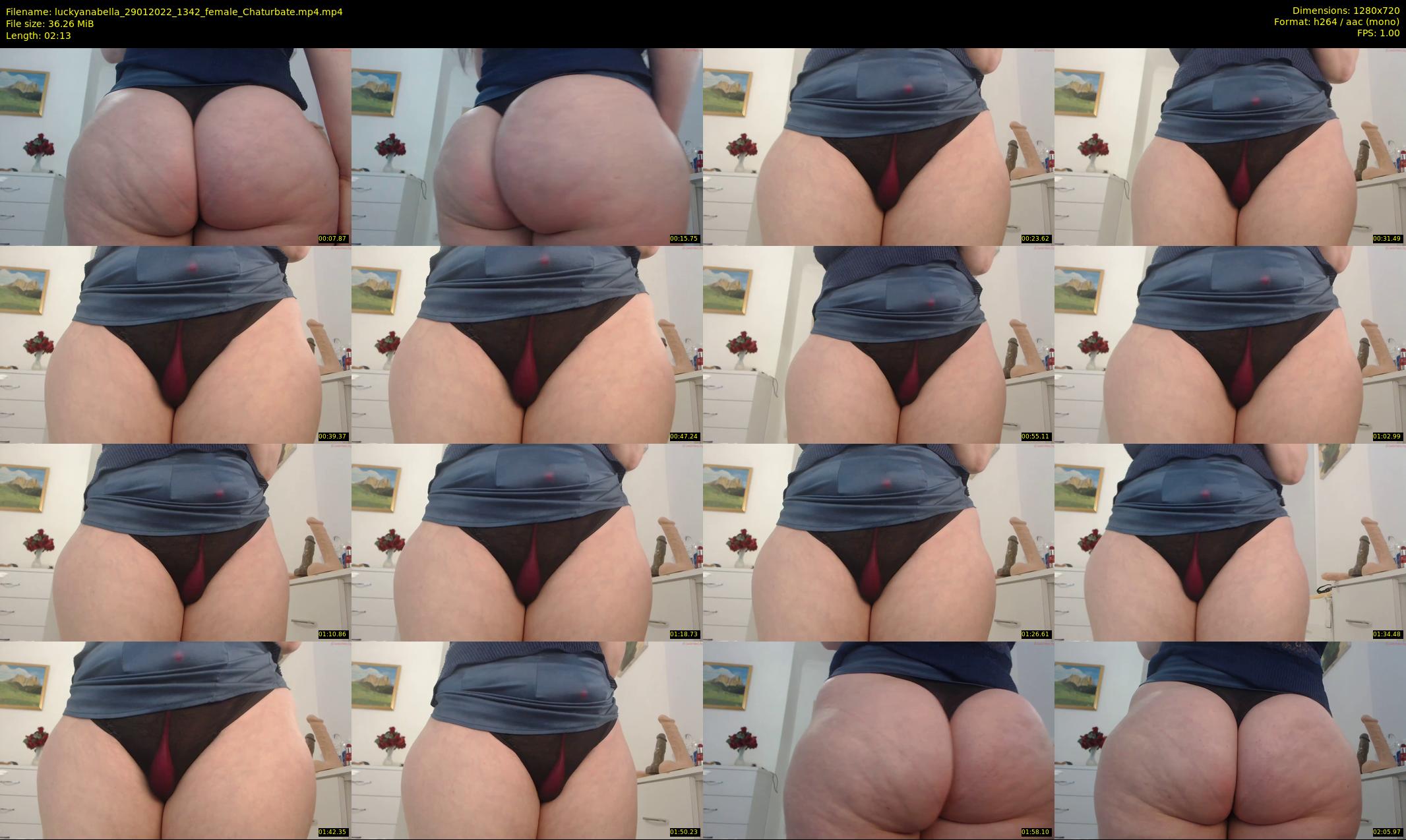 luckyanabella — 3 minute Chaturbate female cam show recording, 720p, Jan 29, 2022