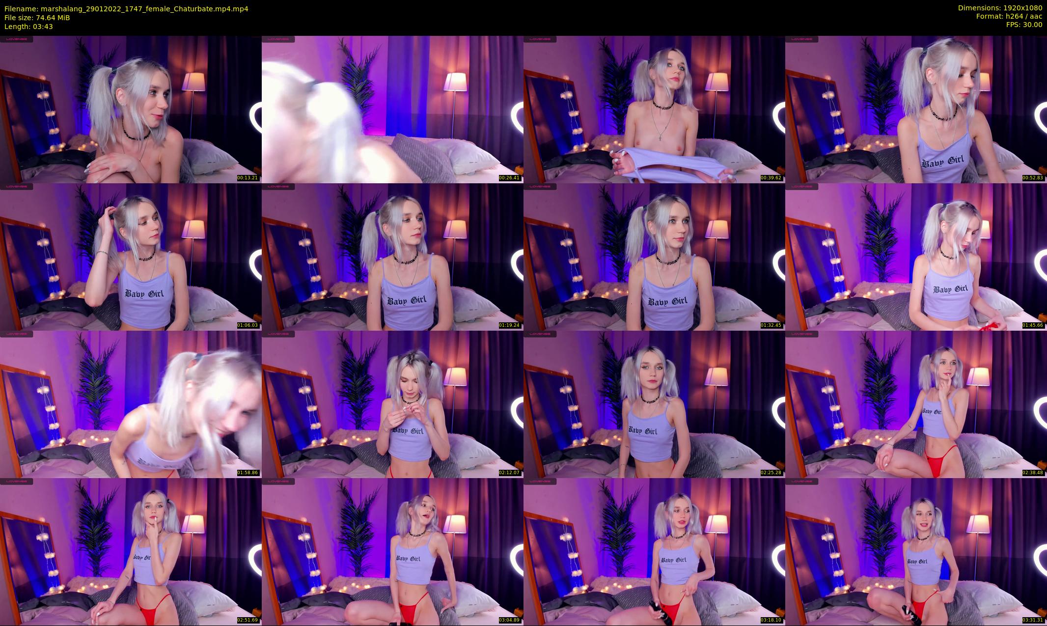 marshalang — 4 minute Chaturbate couple cam show recording, 1080p, Jan 29, 2022