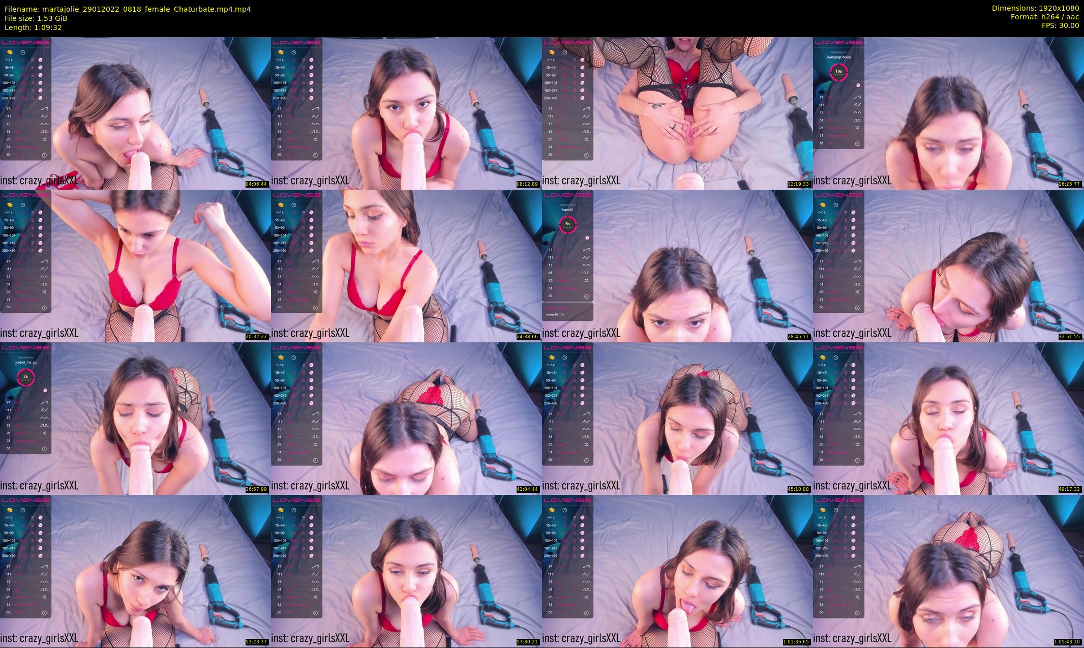 martajolie — 70 minute Chaturbate female cam show recording, 1080p, Jan 29, 2022