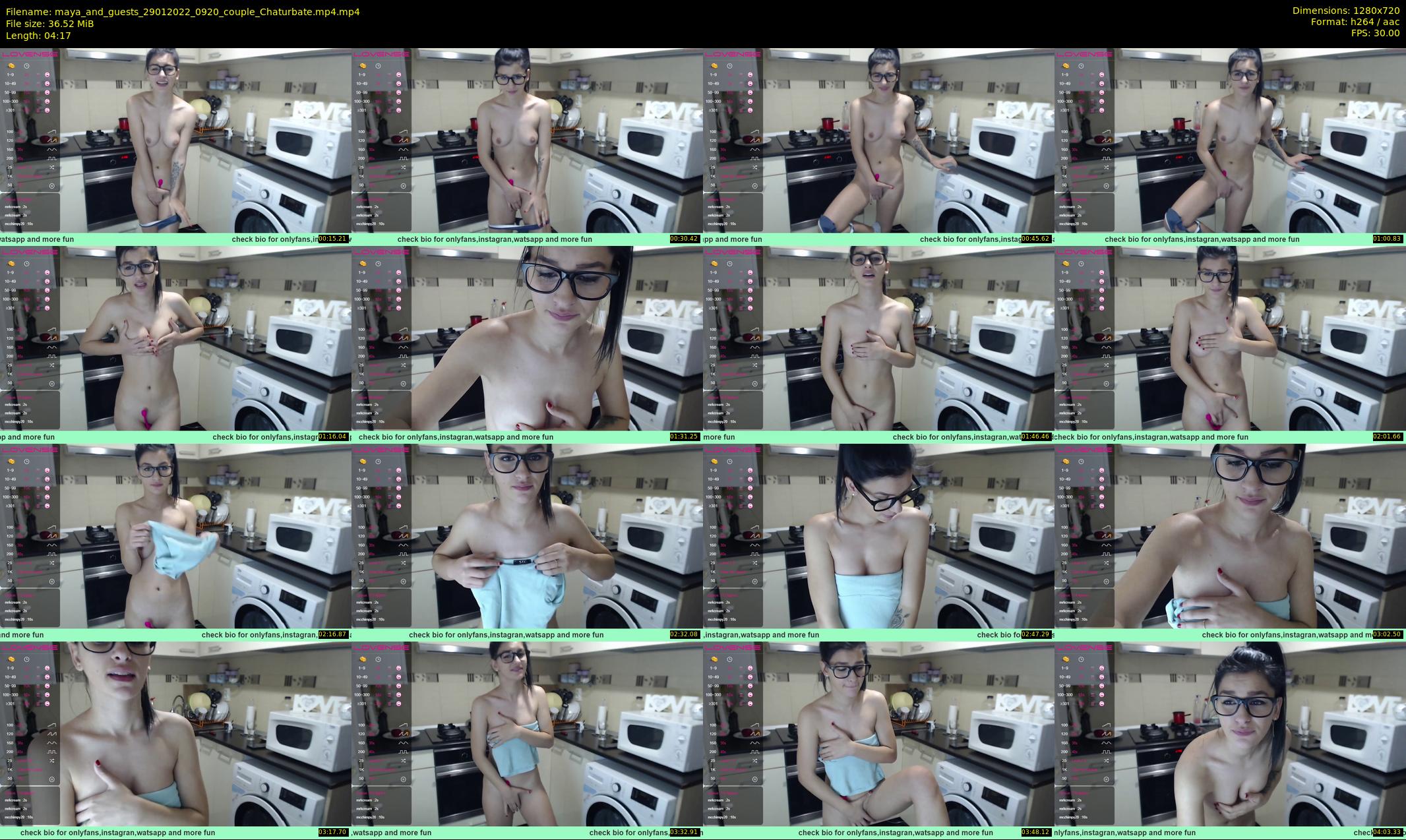 maya_and_guests — 5 minute Chaturbate couple cam show recording, 720p, Jan 29, 2022