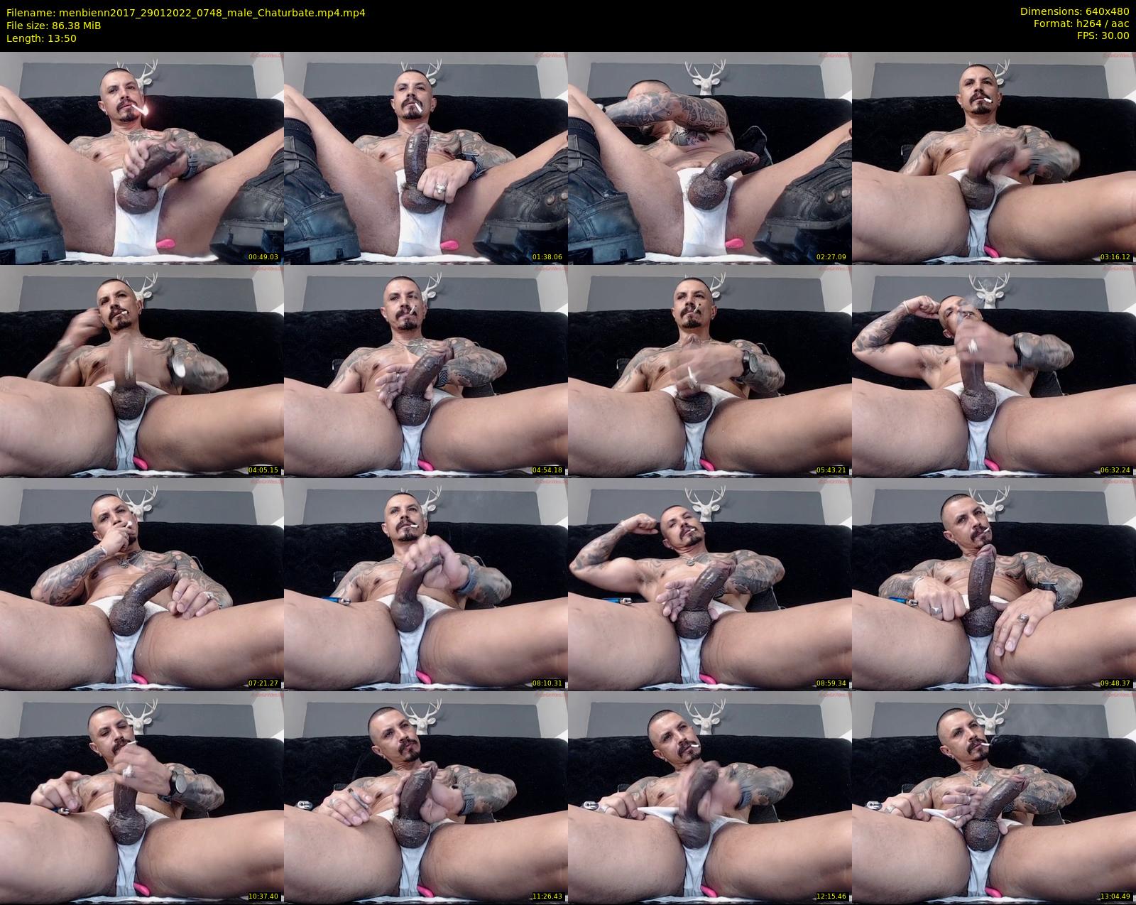 menbienn2017 — 14 minute Chaturbate male cam show recording, 480p, Jan 29, 2022