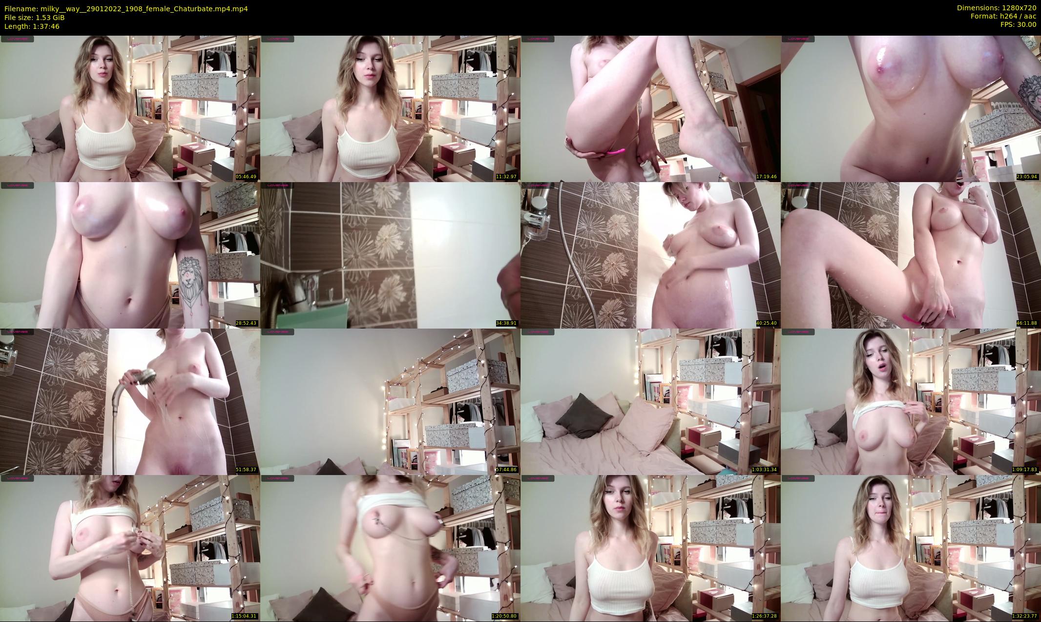 milky__way_ — 98 minute Chaturbate female cam show recording, 720p, Jan 29, 2022
