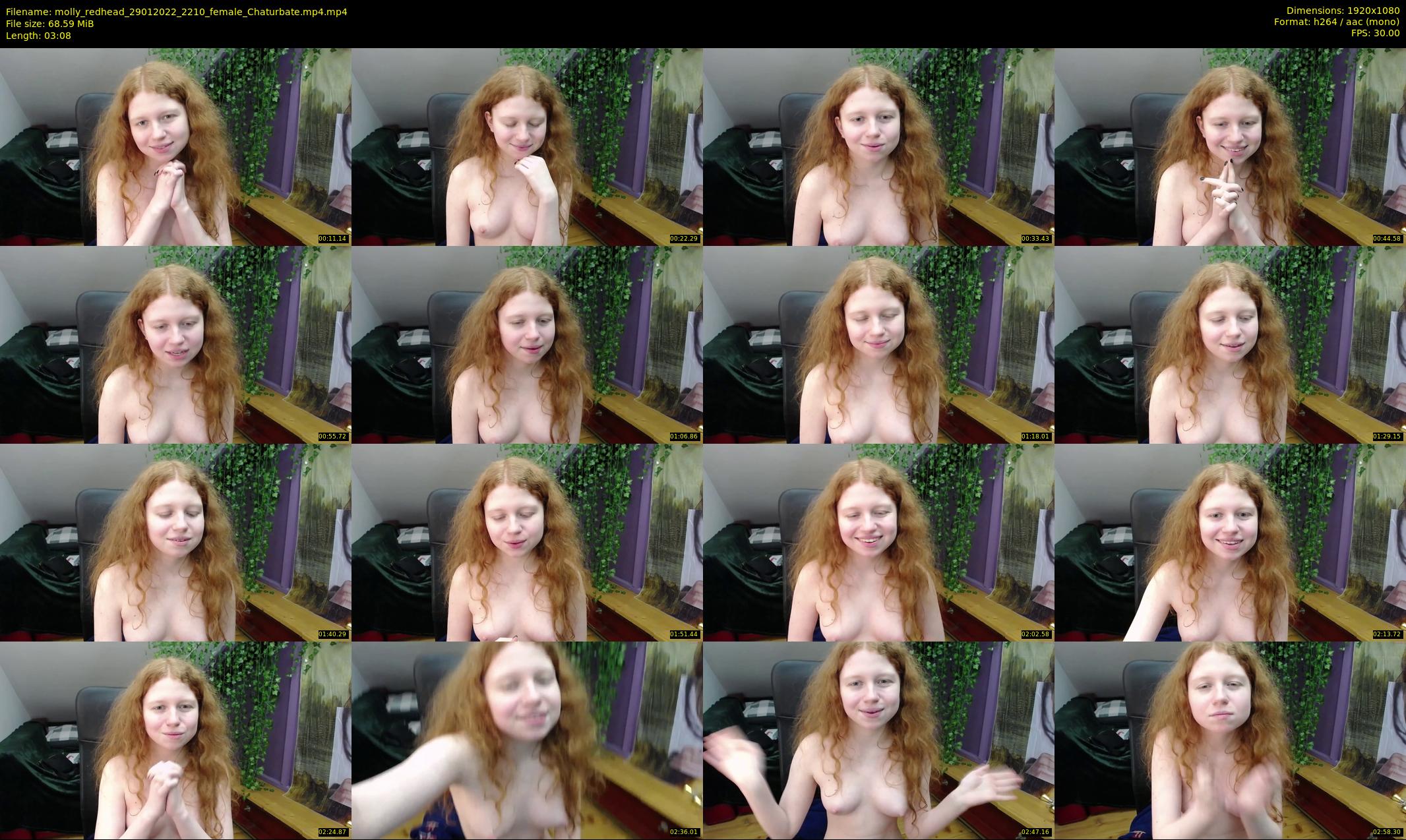 molly_redhead — 4 minute Chaturbate female cam show recording, 1080p, Jan 29, 2022