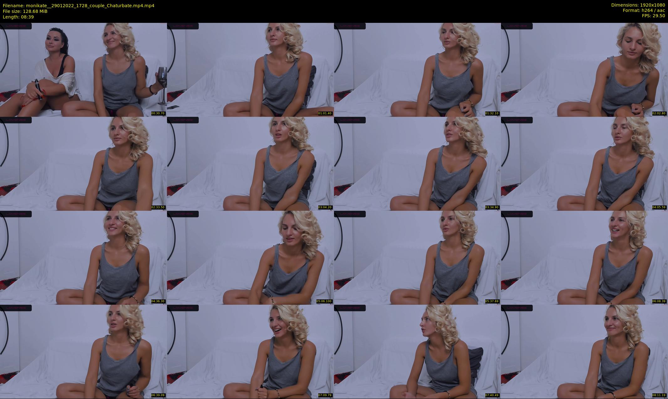 monikate_ — 9 minute Chaturbate couple cam show recording, 1080p, Jan 29, 2022
