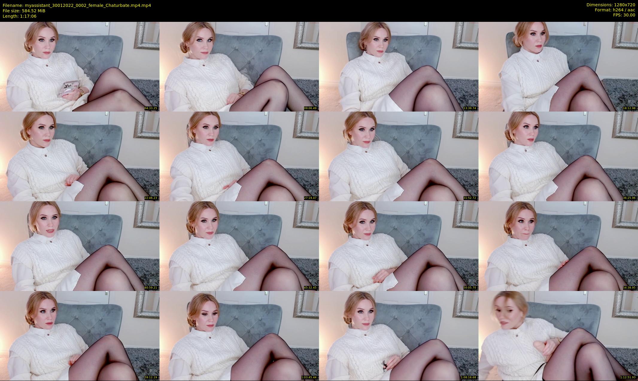 myassistant — 78 minute Chaturbate female cam show recording, 720p, Jan 30, 2022
