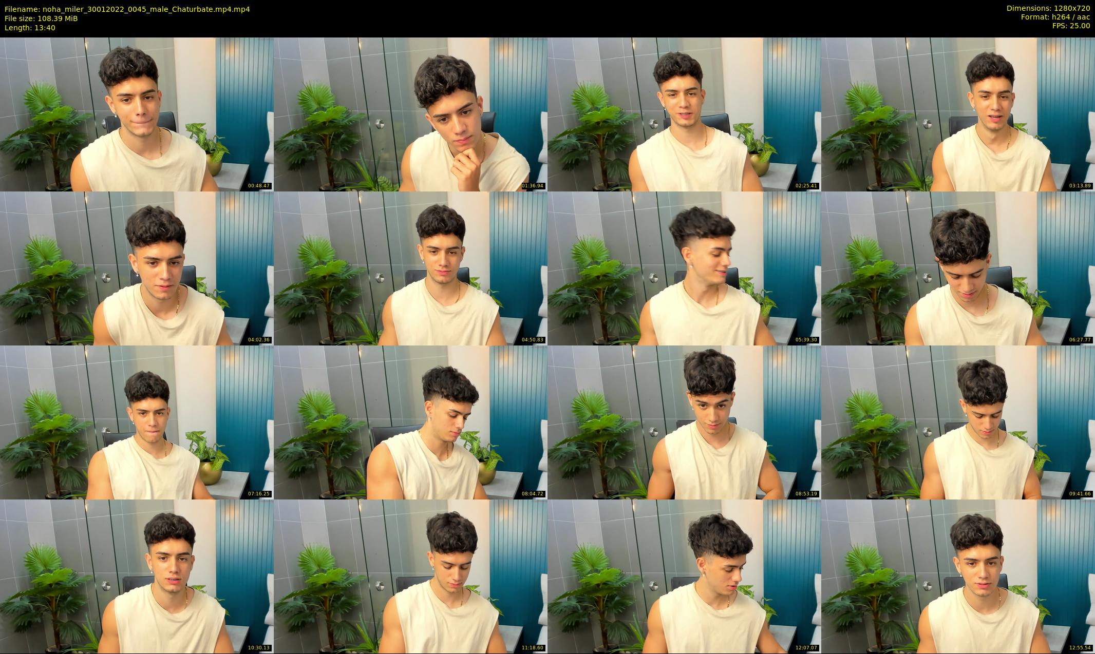 noha_miler — 14 minute Chaturbate male cam show recording, 720p, Jan 30, 2022