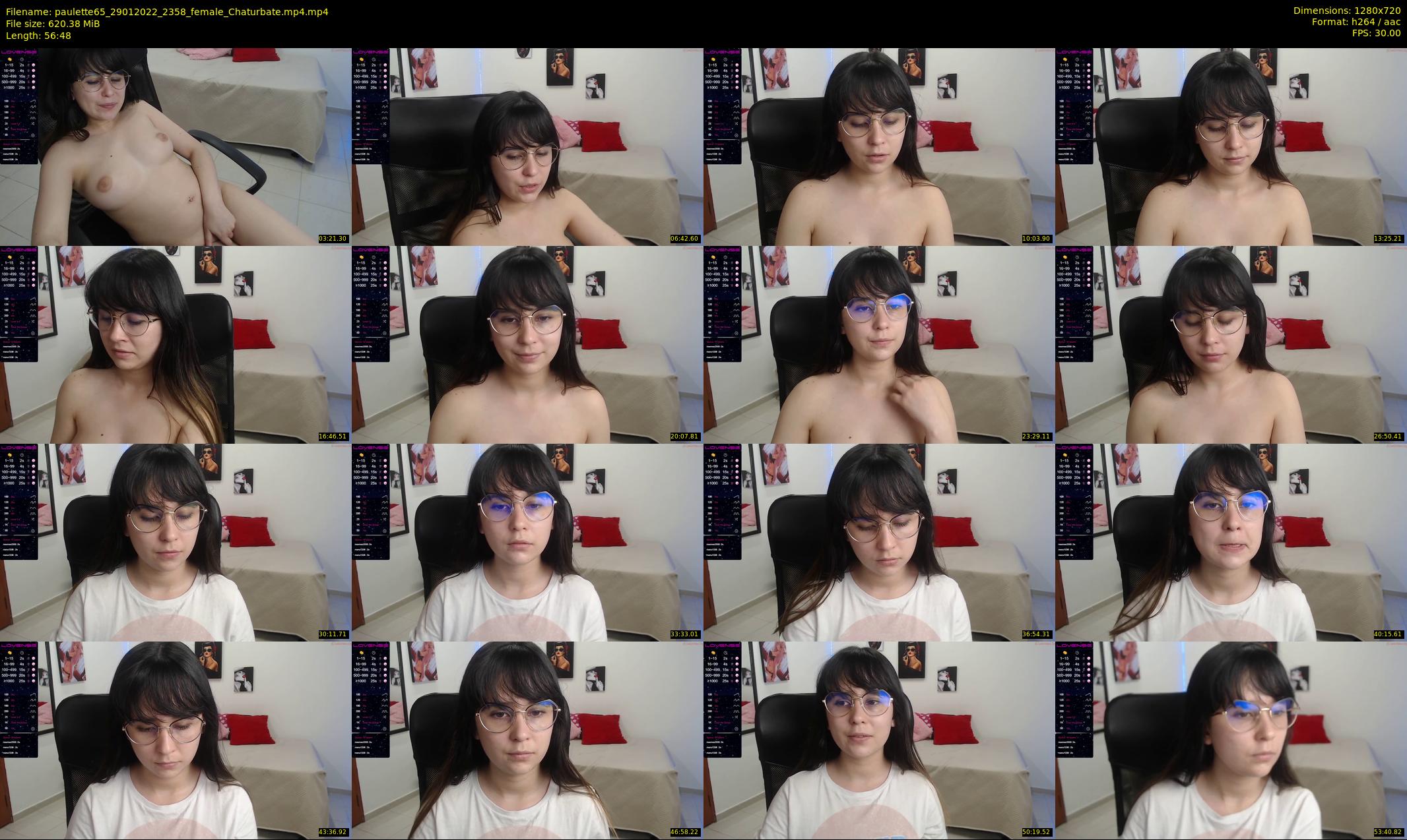 paulette65 — 57 minute Chaturbate female cam show recording, 720p, Jan 29, 2022