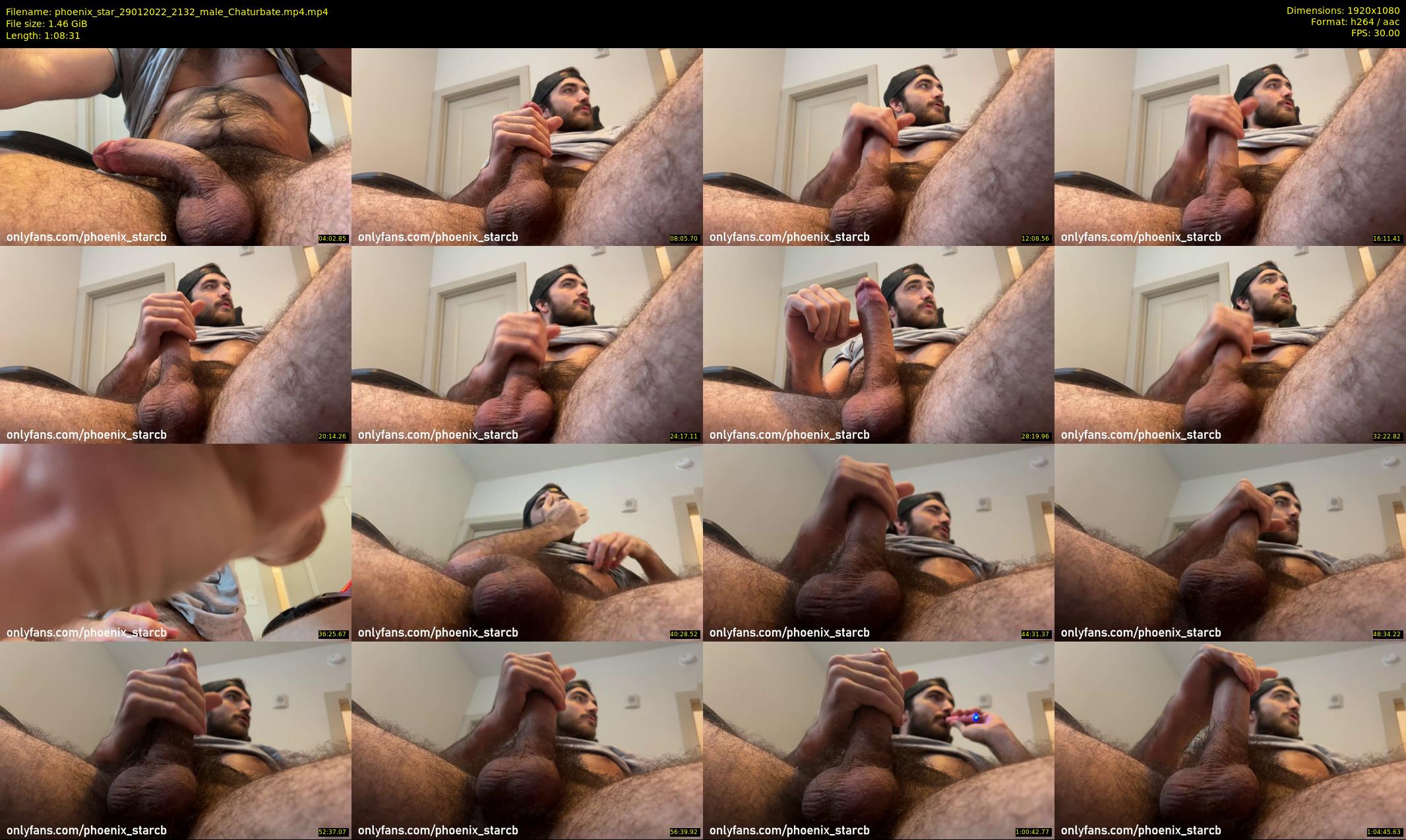 phoenix_star — 69 minute Chaturbate male cam show recording, 1080p, Jan 29, 2022