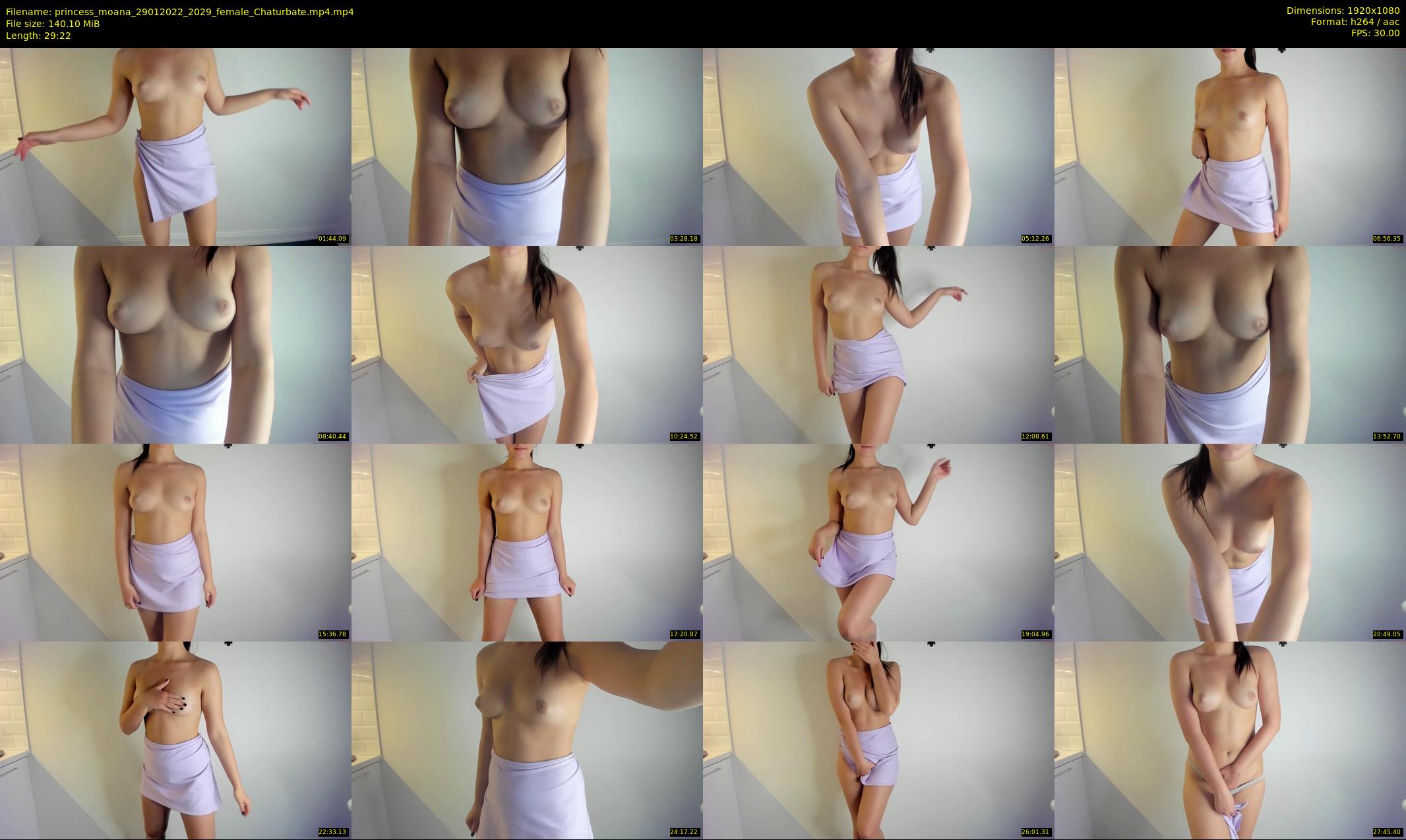 princess_moana — 30 minute Chaturbate female cam show recording, 1080p, Jan 29, 2022