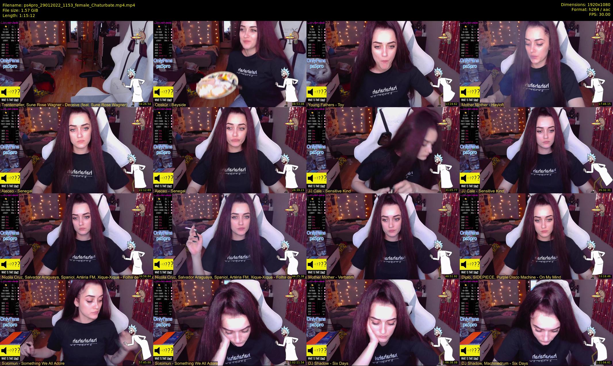 ps4pro — 76 minute Chaturbate female cam show recording, 1080p, Jan 29, 2022