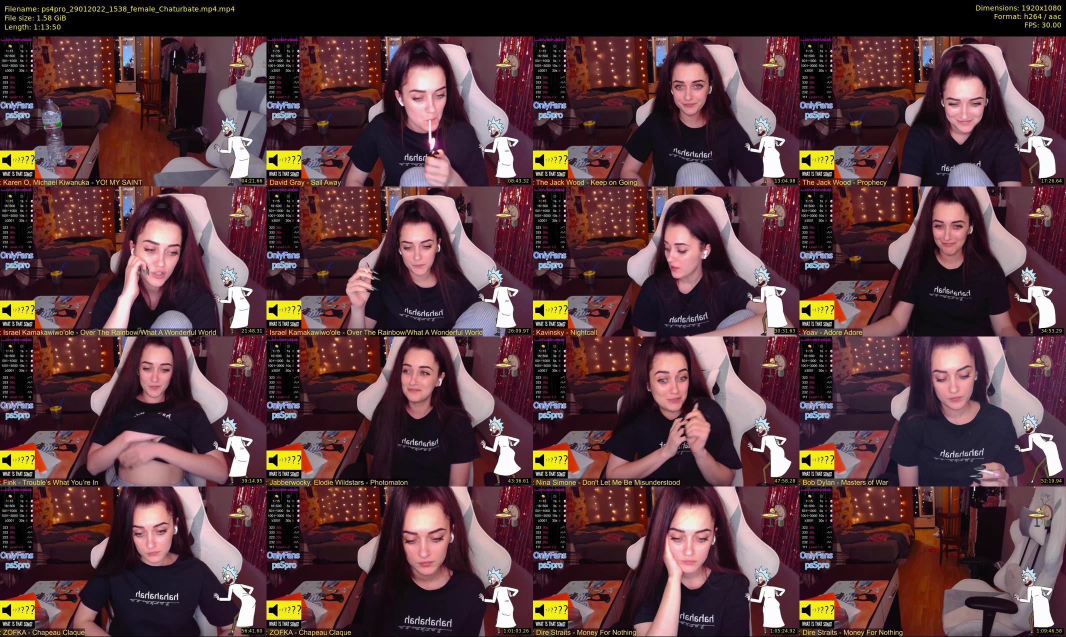 ps4pro — 74 minute Chaturbate female cam show recording, 1080p, Jan 29, 2022