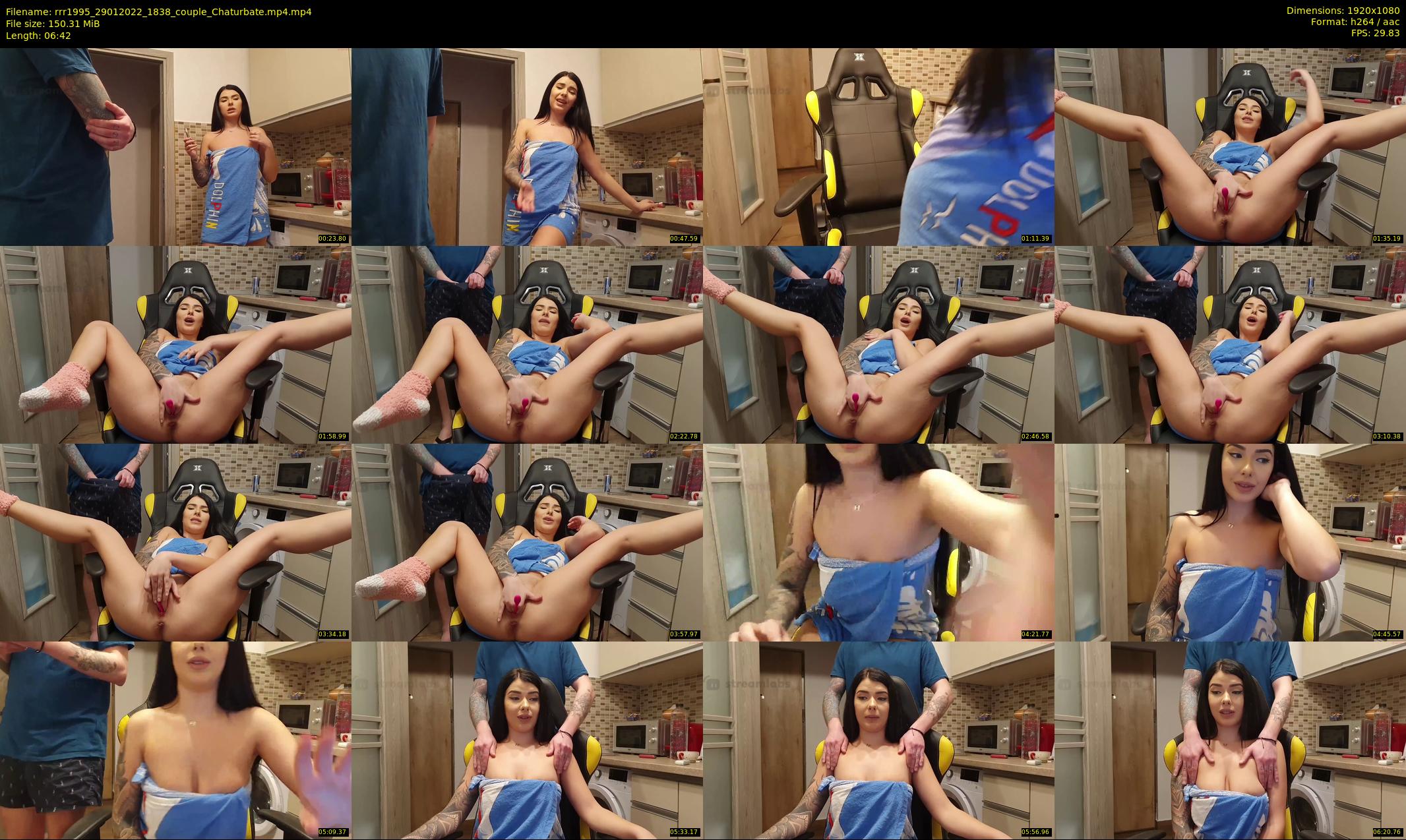 rrr1995 — 7 minute Chaturbate couple cam show recording, 1080p, Jan 29, 2022
