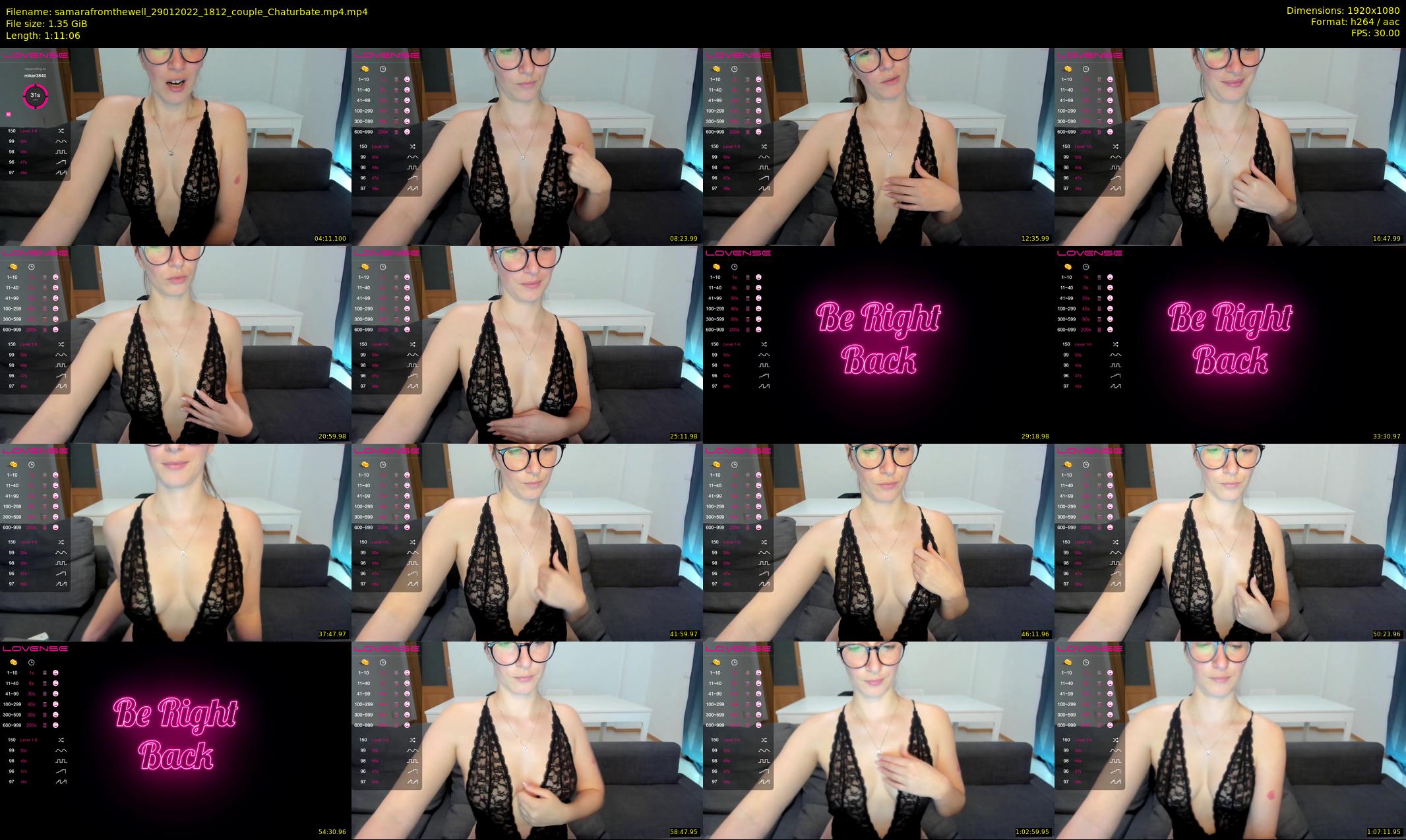 samarafromthewell — 72 minute Chaturbate female cam show recording, 1080p, Jan 29, 2022