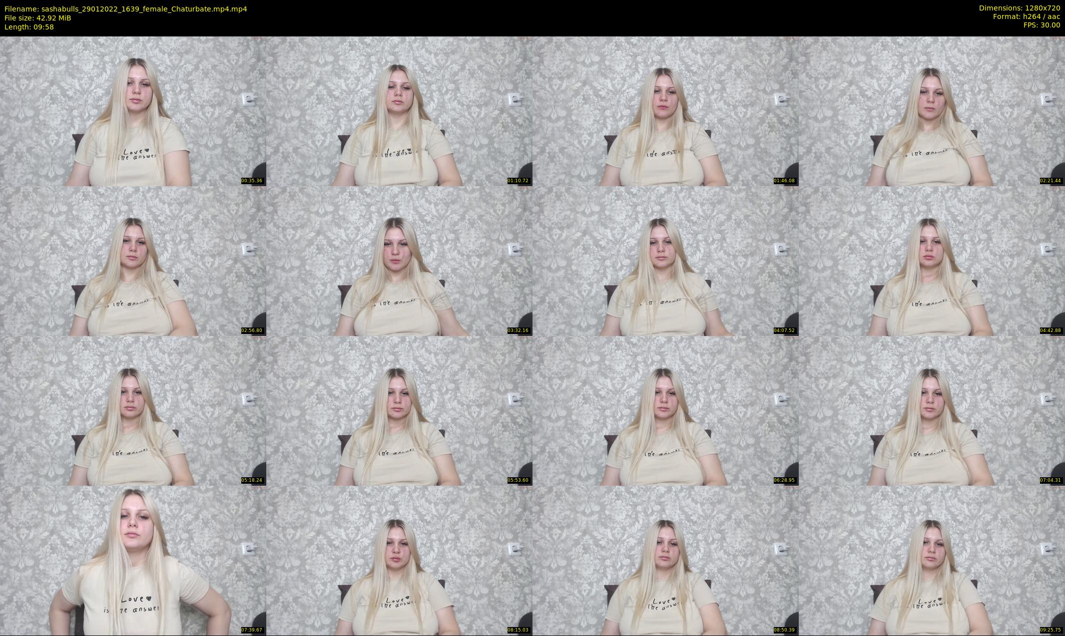 sashabulls — 10 minute Chaturbate couple cam show recording, 720p, Jan 29, 2022