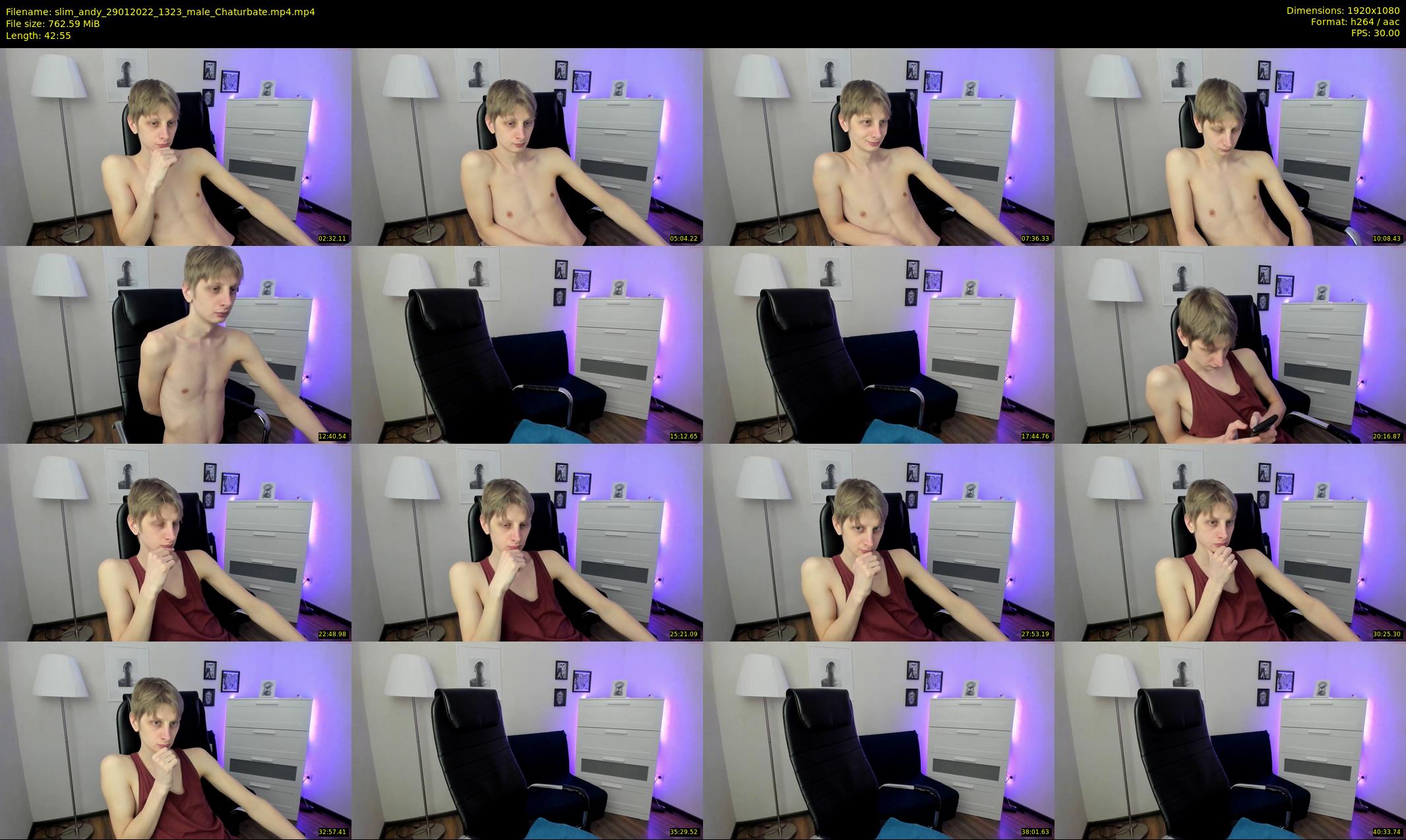 slim_andy — 43 minute Chaturbate male cam show recording, 1080p, Jan 29, 2022