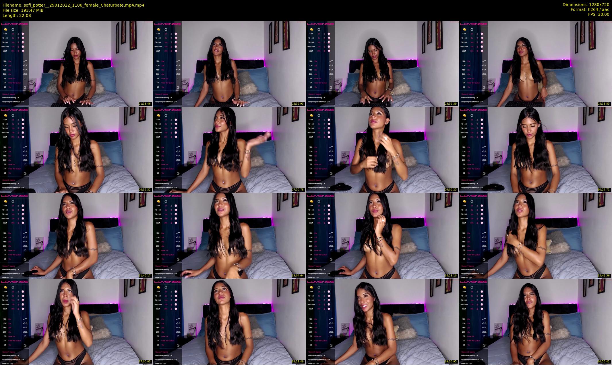 sofi_potter_ — 23 minute Chaturbate female cam show recording, 720p, Jan 29, 2022