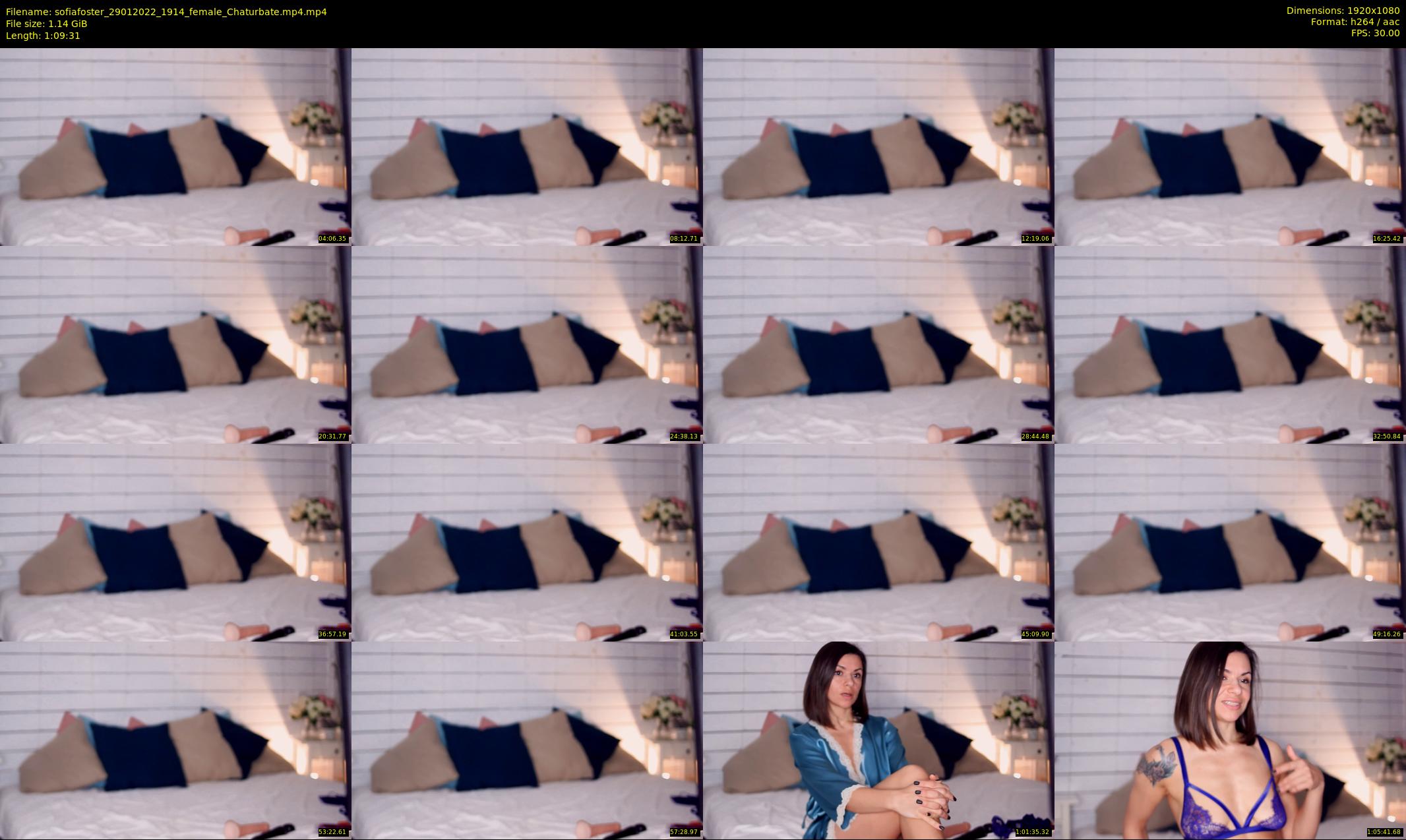 sofiafoster — 70 minute Chaturbate female cam show recording, 1080p, Jan 29, 2022