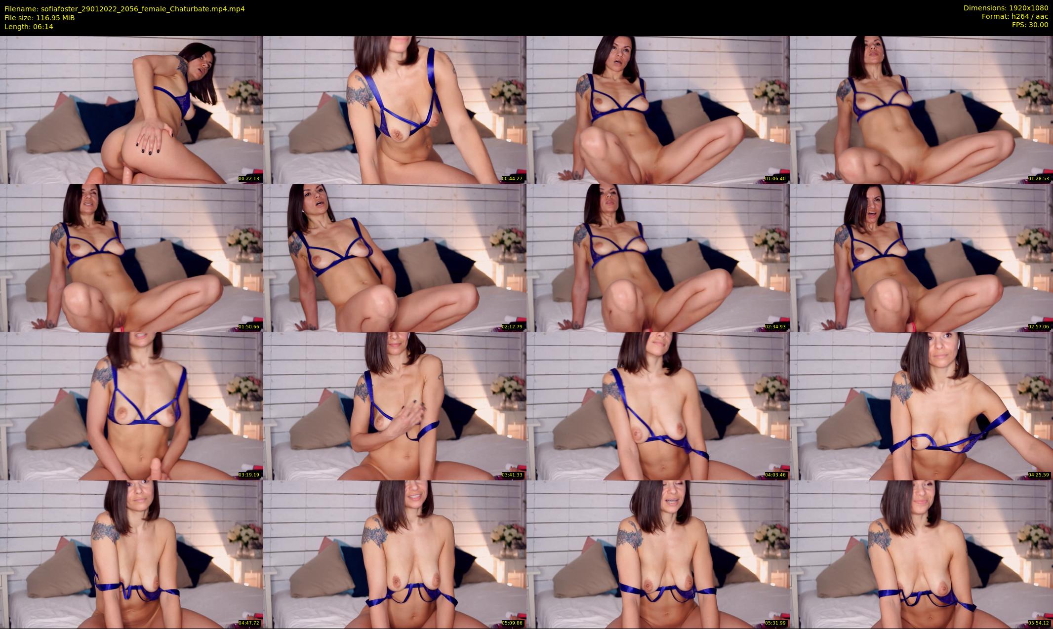 sofiafoster — 7 minute Chaturbate female cam show recording, 1080p, Jan 29, 2022