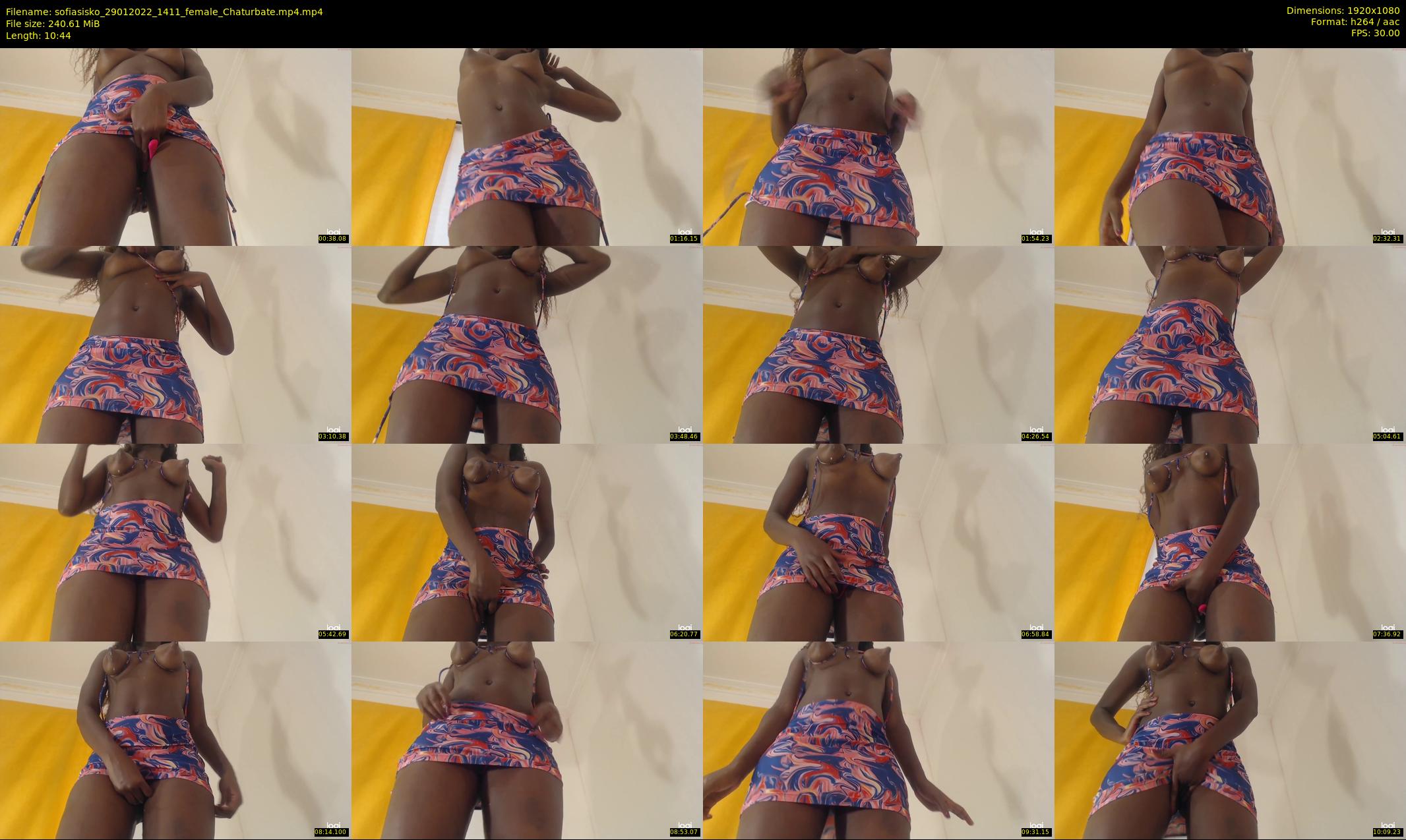 sofiasisko — 11 minute Chaturbate female cam show recording, 1080p, Jan 29, 2022