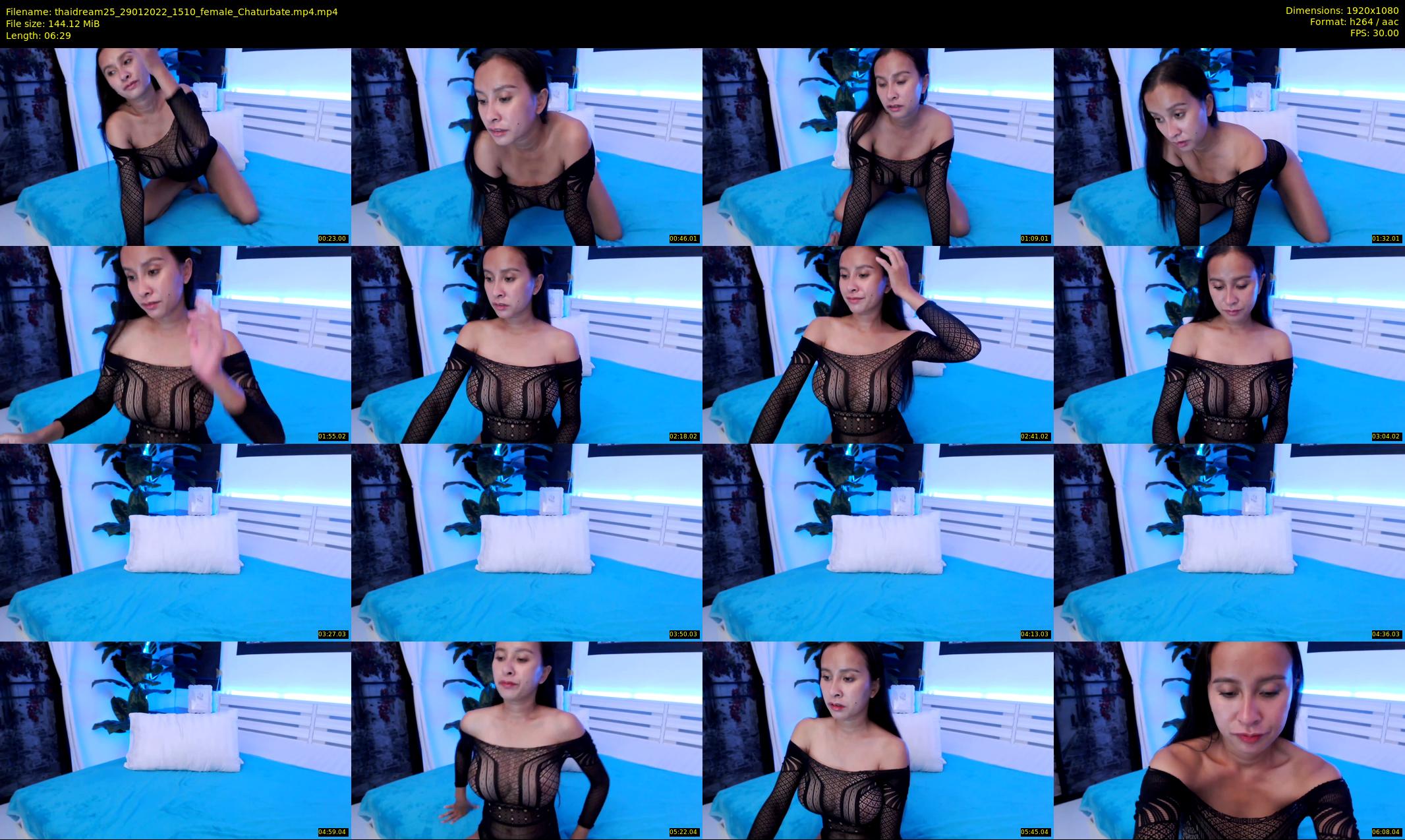thaidream25 — 7 minute Chaturbate female cam show recording, 1080p, Jan 29, 2022