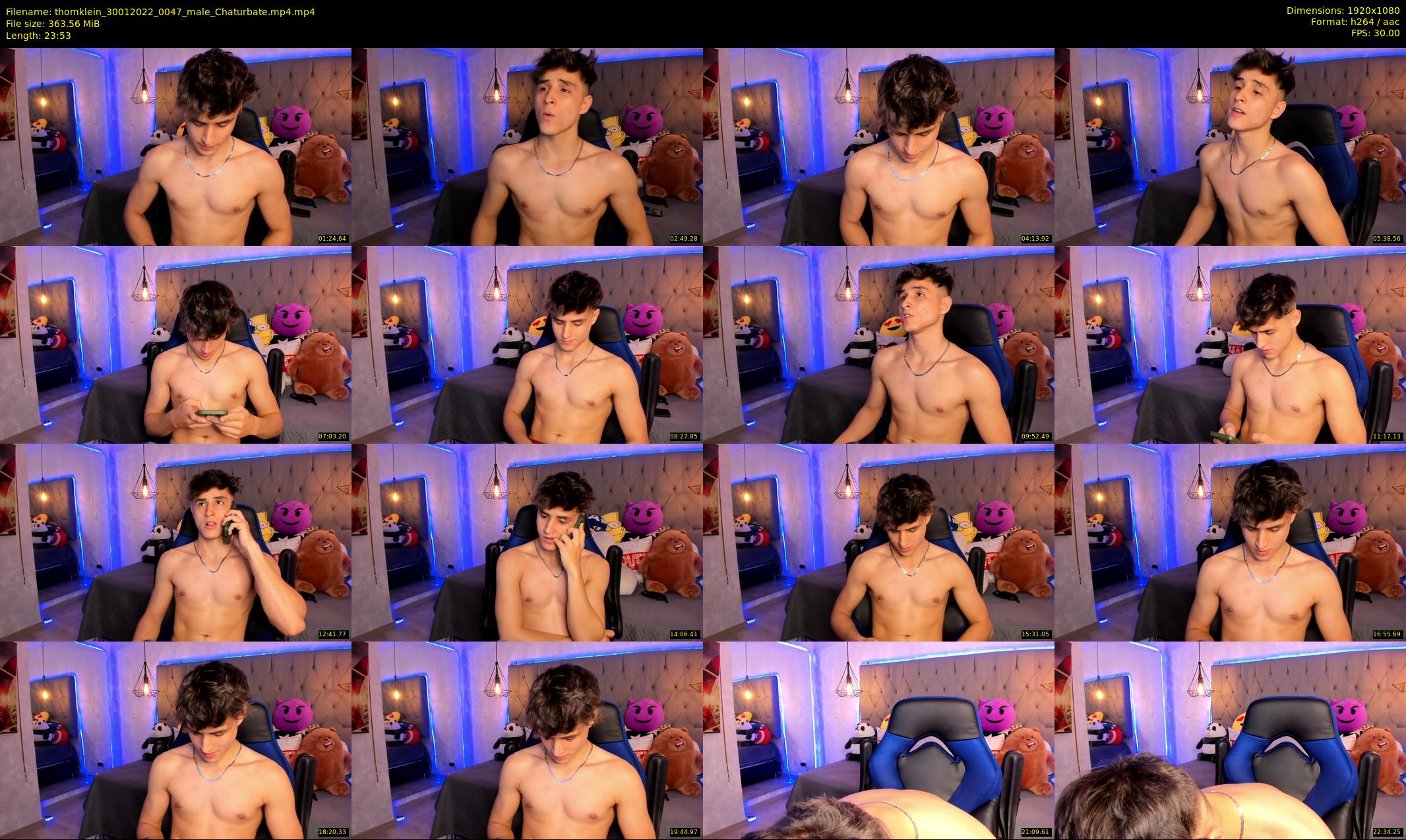 thomklein — 24 minute Chaturbate male cam show recording, 1080p, Jan 30, 2022