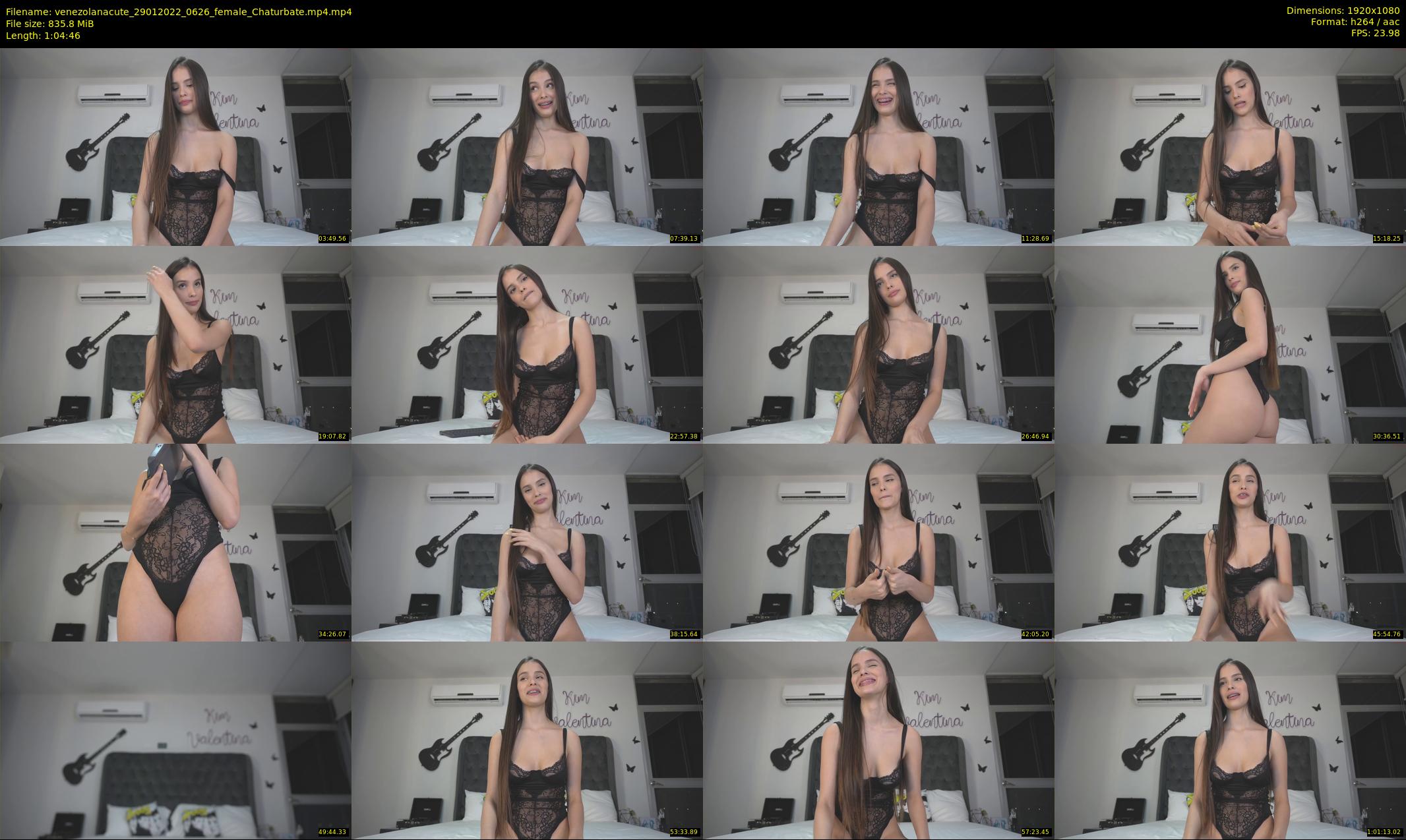 venezolanacute — 65 minute Chaturbate female cam show recording, 1080p, Jan 29, 2022