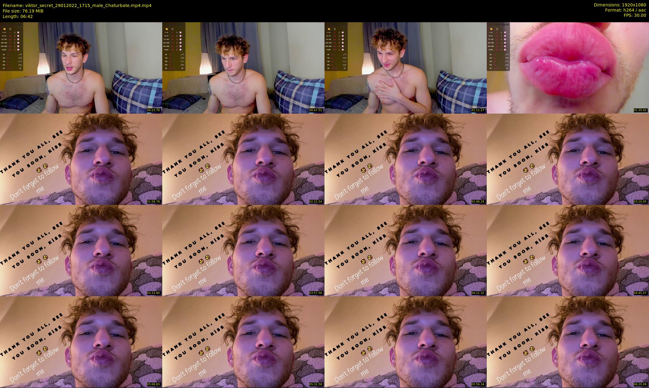 viktor_secret — 7 minute Chaturbate male cam show recording, 1080p, Jan 29, 2022