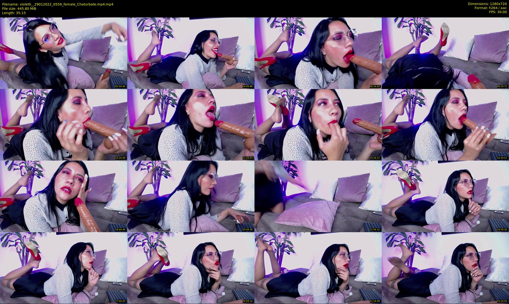 violetli_ — 36 minute Chaturbate female cam show recording, 720p, Jan 29, 2022