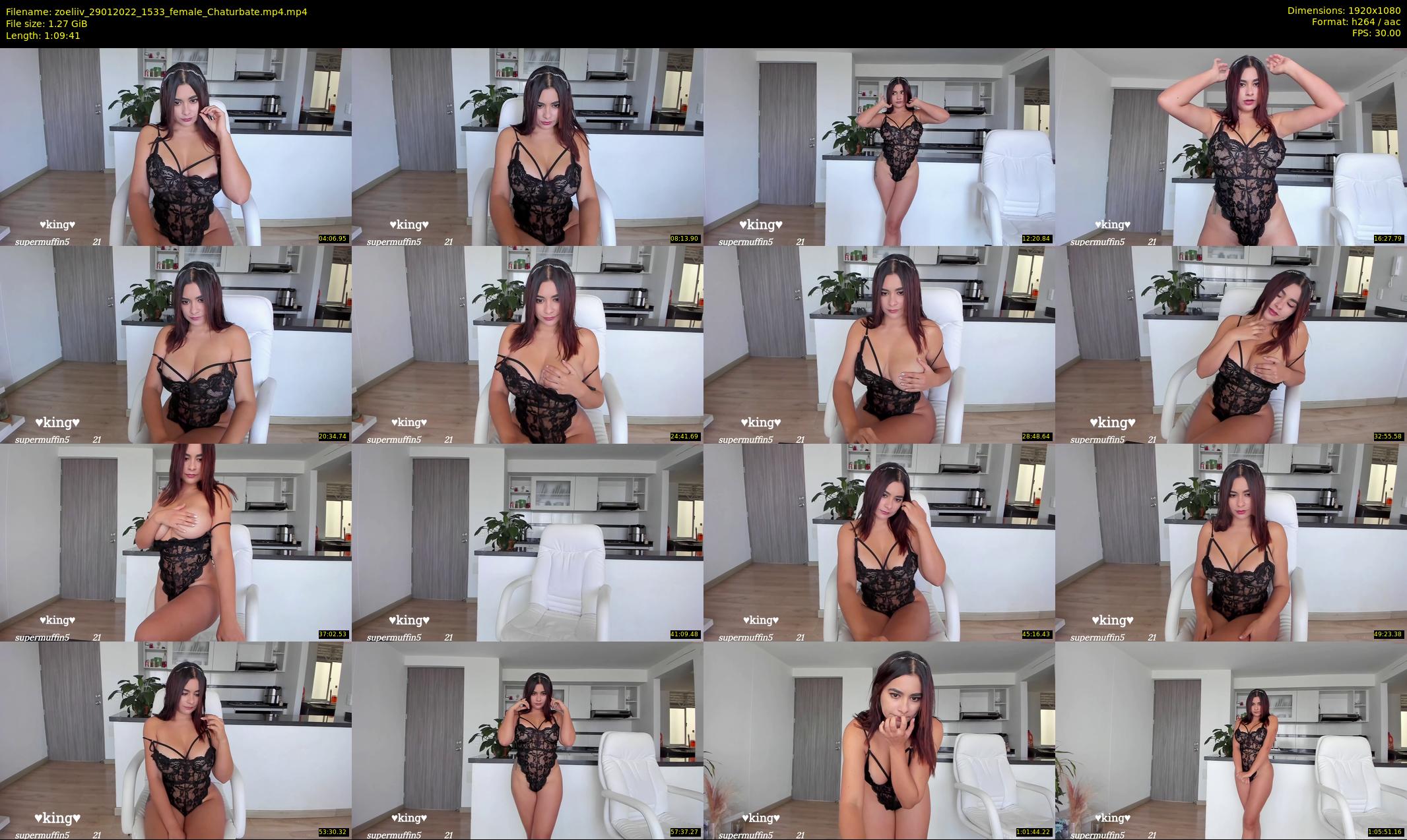 zoeliiv — 70 minute Chaturbate female cam show recording, 1080p, Jan 29, 2022