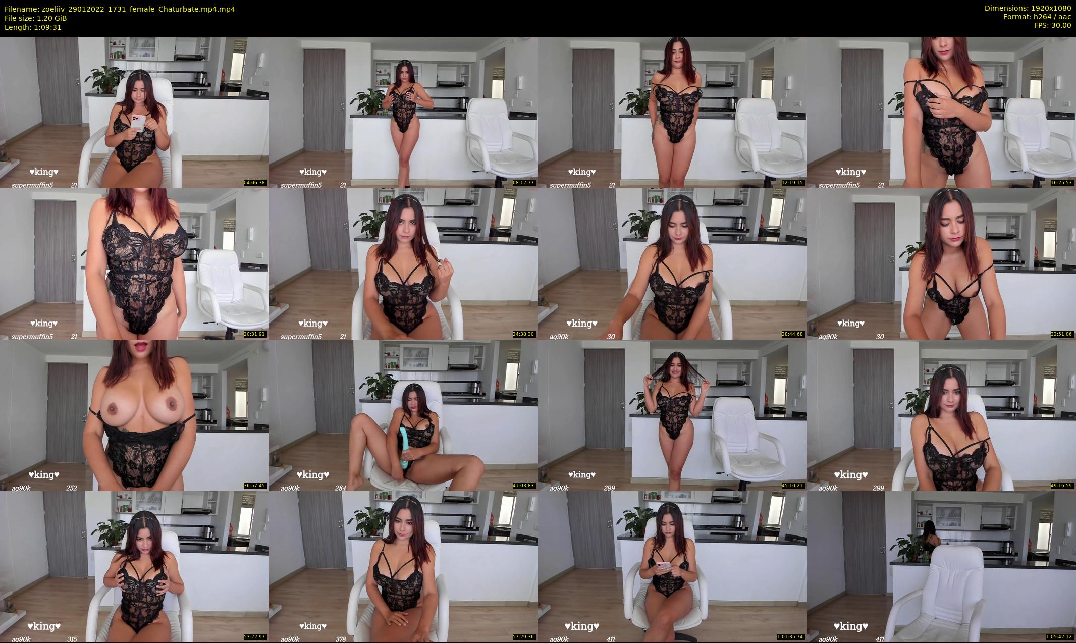zoeliiv — 70 minute Chaturbate female cam show recording, 1080p, Jan 29, 2022