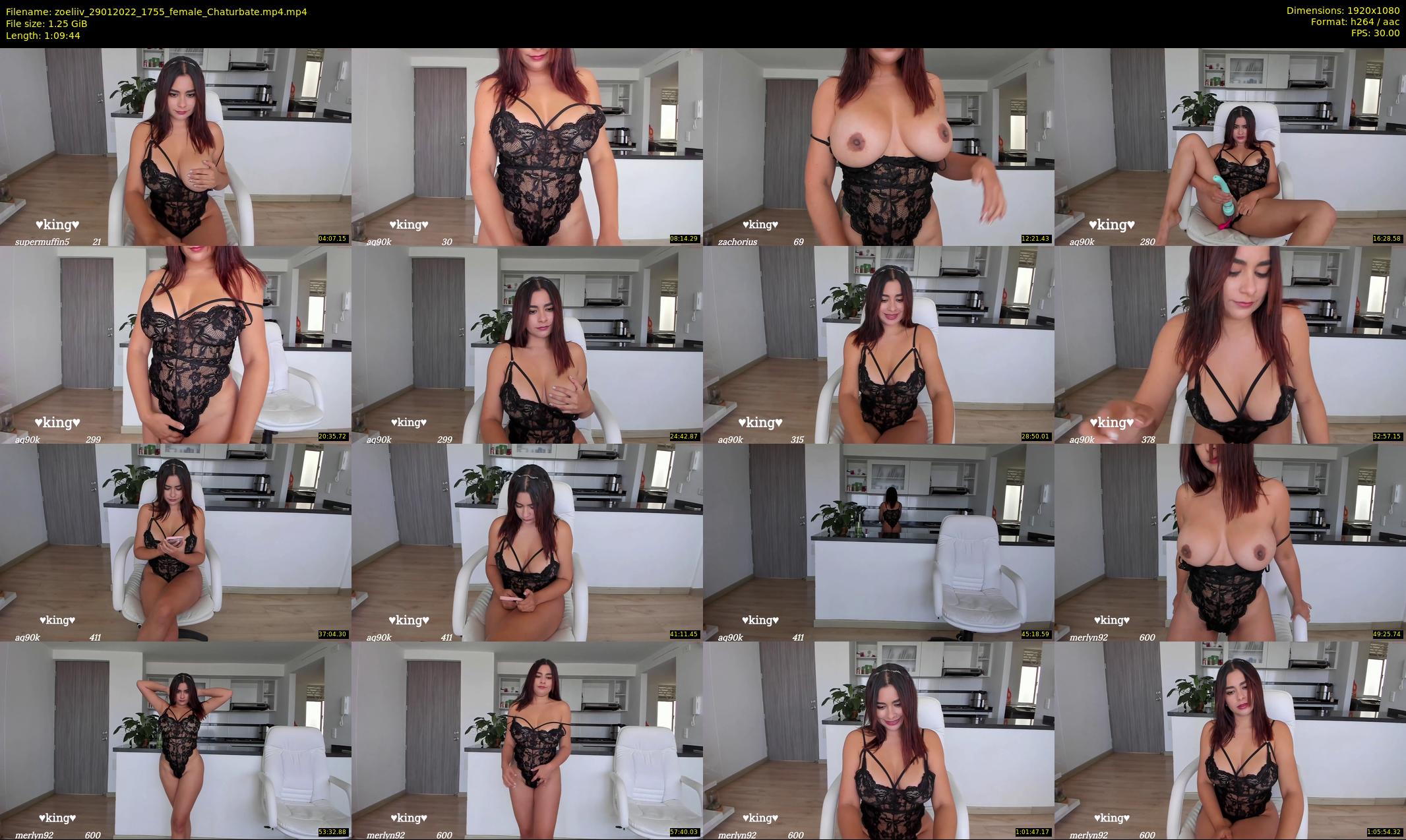 zoeliiv — 70 minute Chaturbate female cam show recording, 1080p, Jan 29, 2022