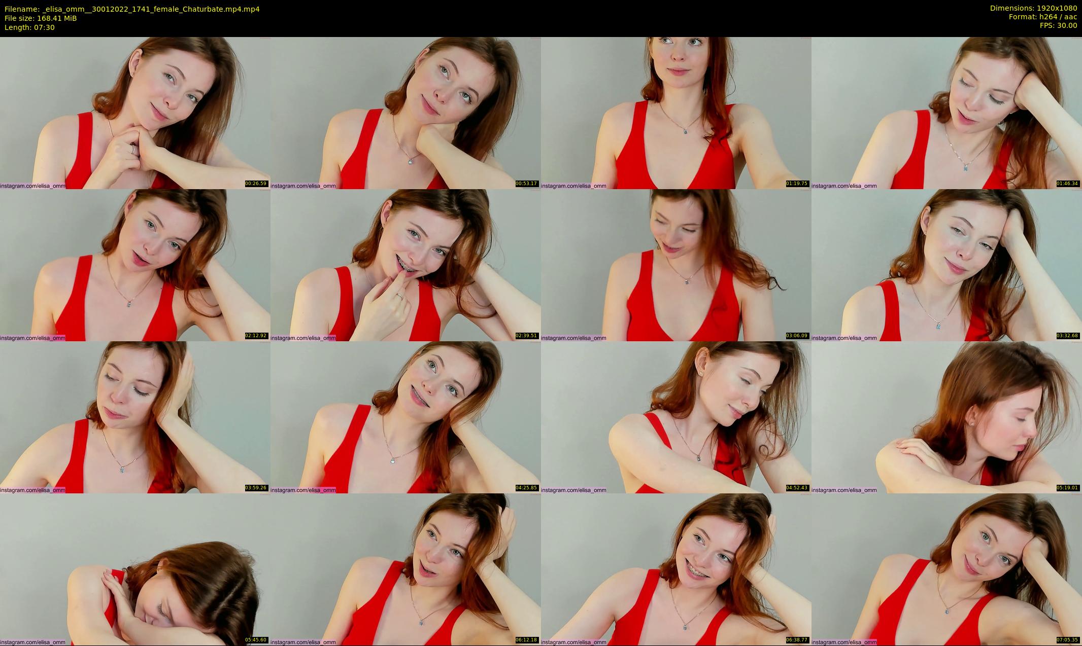 _elisa_omm_ — 8 minute Chaturbate female cam show recording, 1080p, Jan 30, 2022