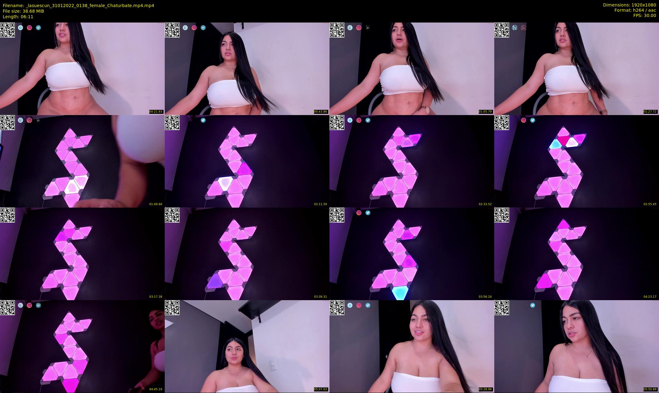 _lasuescun — 7 minute Chaturbate female cam show recording, 1080p, Jan 31, 2022