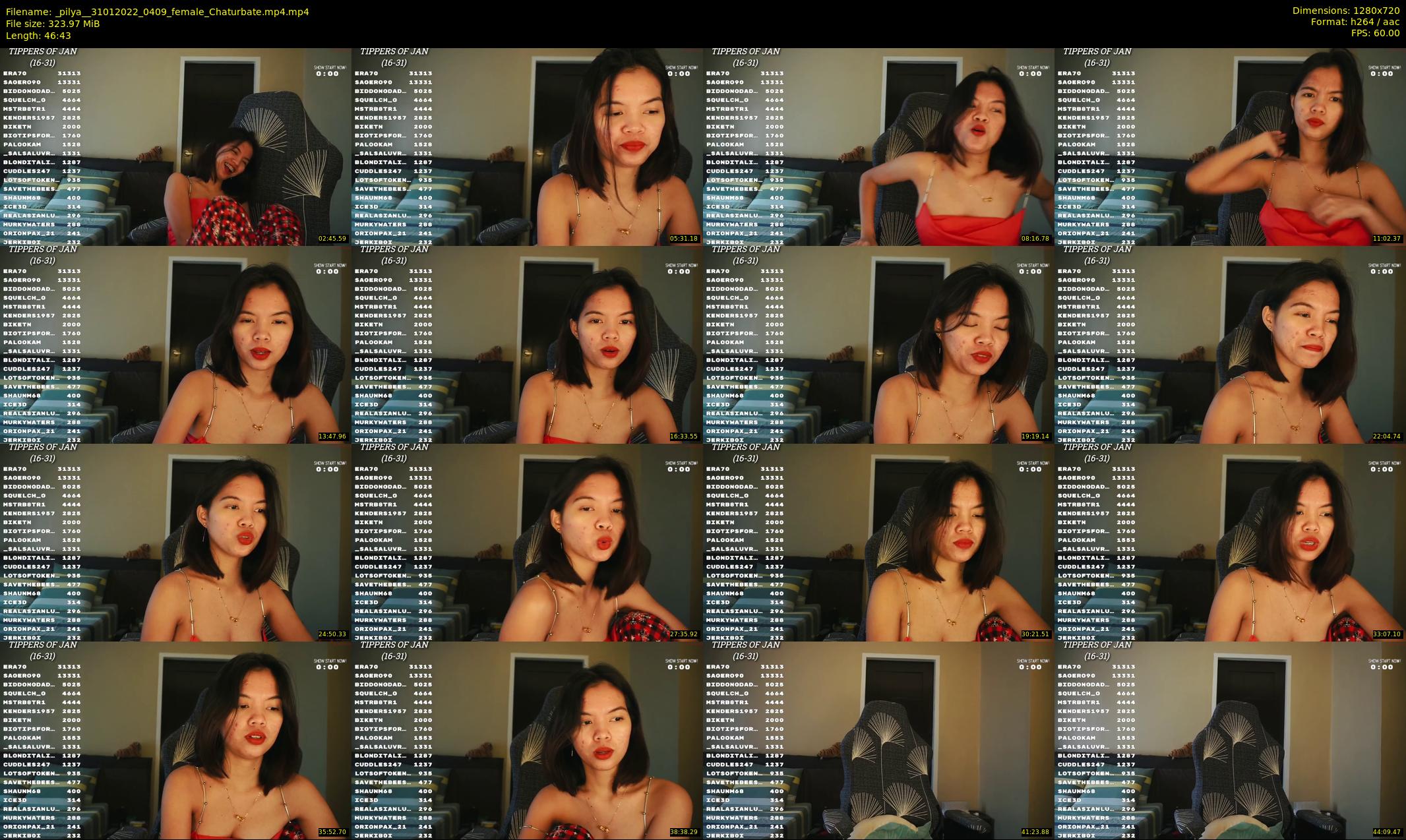 _pilya_ — 47 minute Chaturbate female cam show recording, 720p, Jan 31, 2022