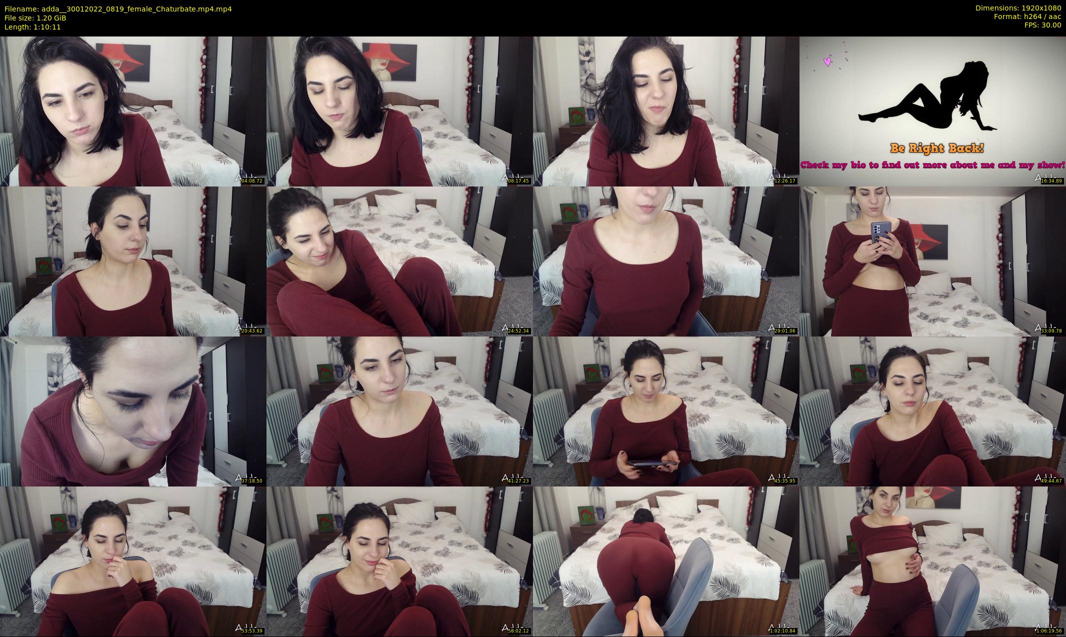 adda_ — 71 minute Chaturbate female cam show recording, 1080p, Jan 30, 2022