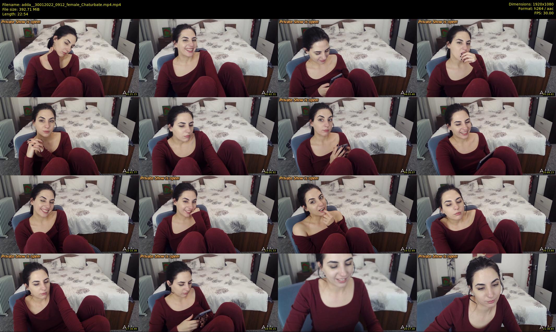 adda_ — 23 minute Chaturbate female cam show recording, 1080p, Jan 30, 2022