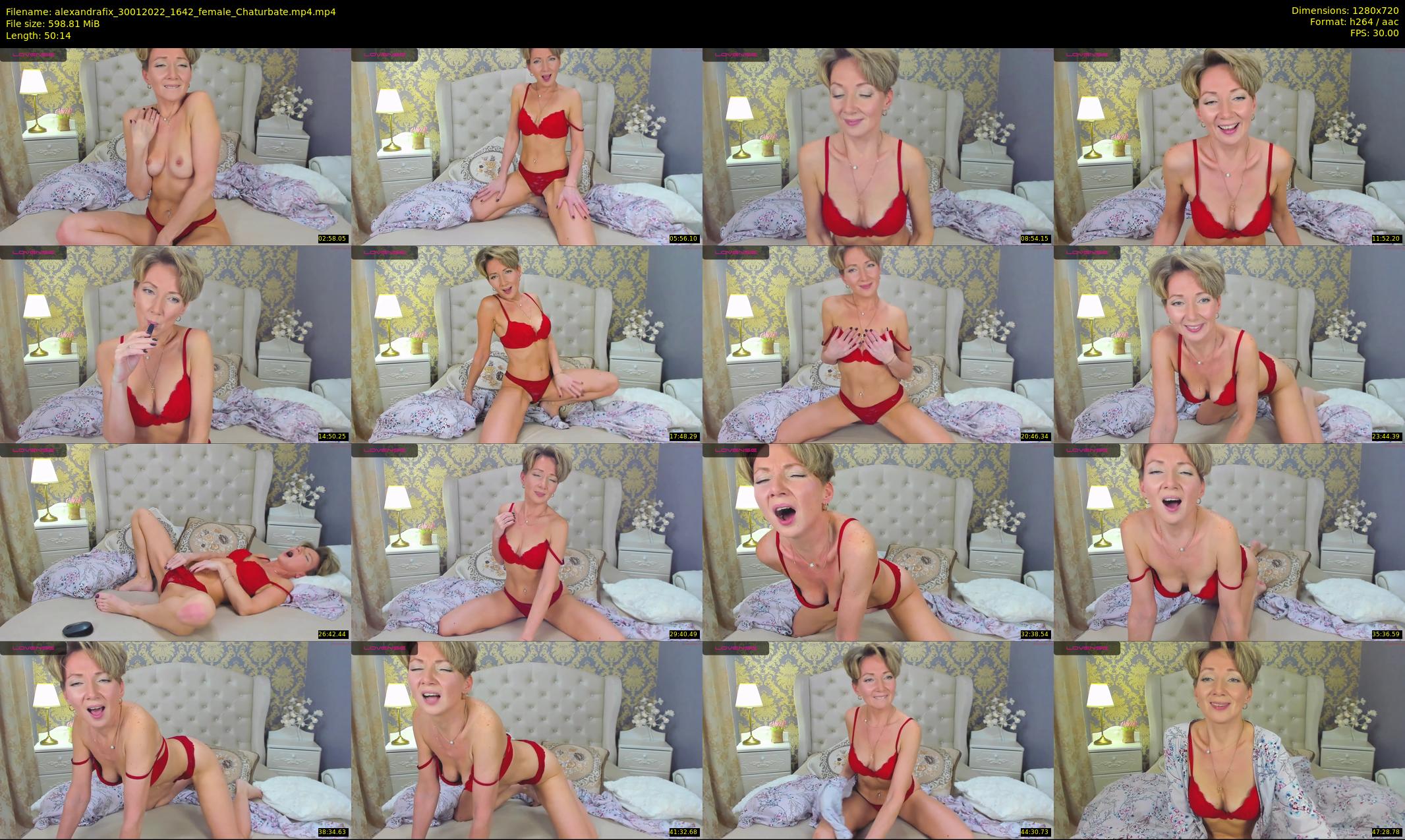 alexandrafix — 51 minute Chaturbate female cam show recording, 720p, Jan 30, 2022