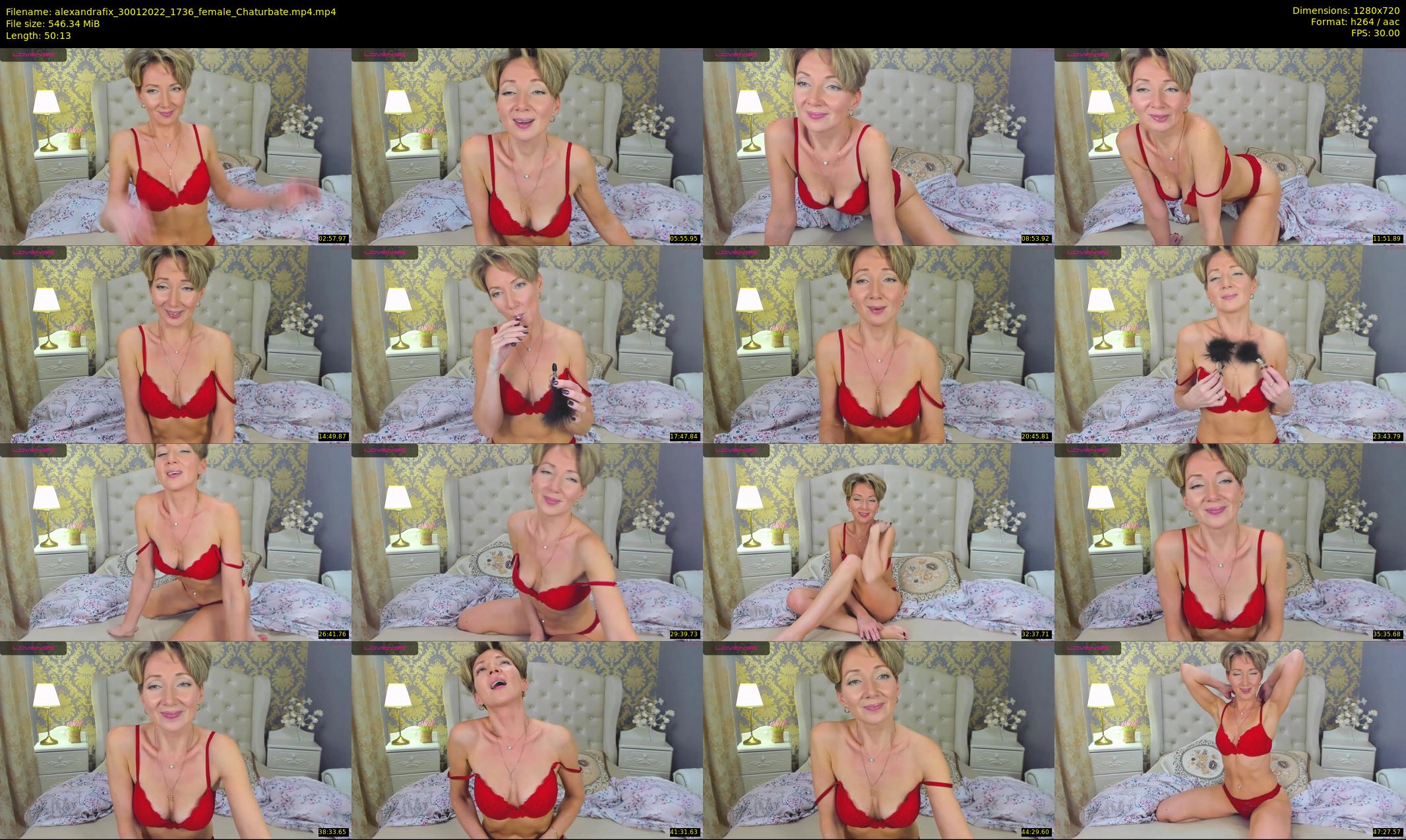alexandrafix — 51 minute Chaturbate female cam show recording, 720p, Jan 30, 2022