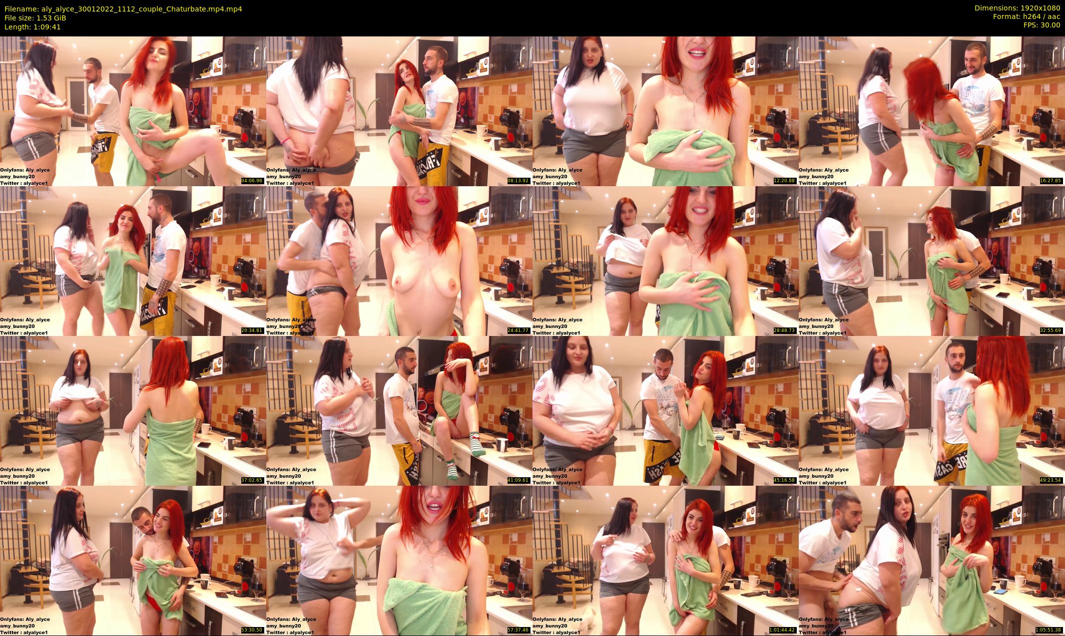 aly_alyce — 70 minute Chaturbate female cam show recording, 1080p, Jan 30, 2022