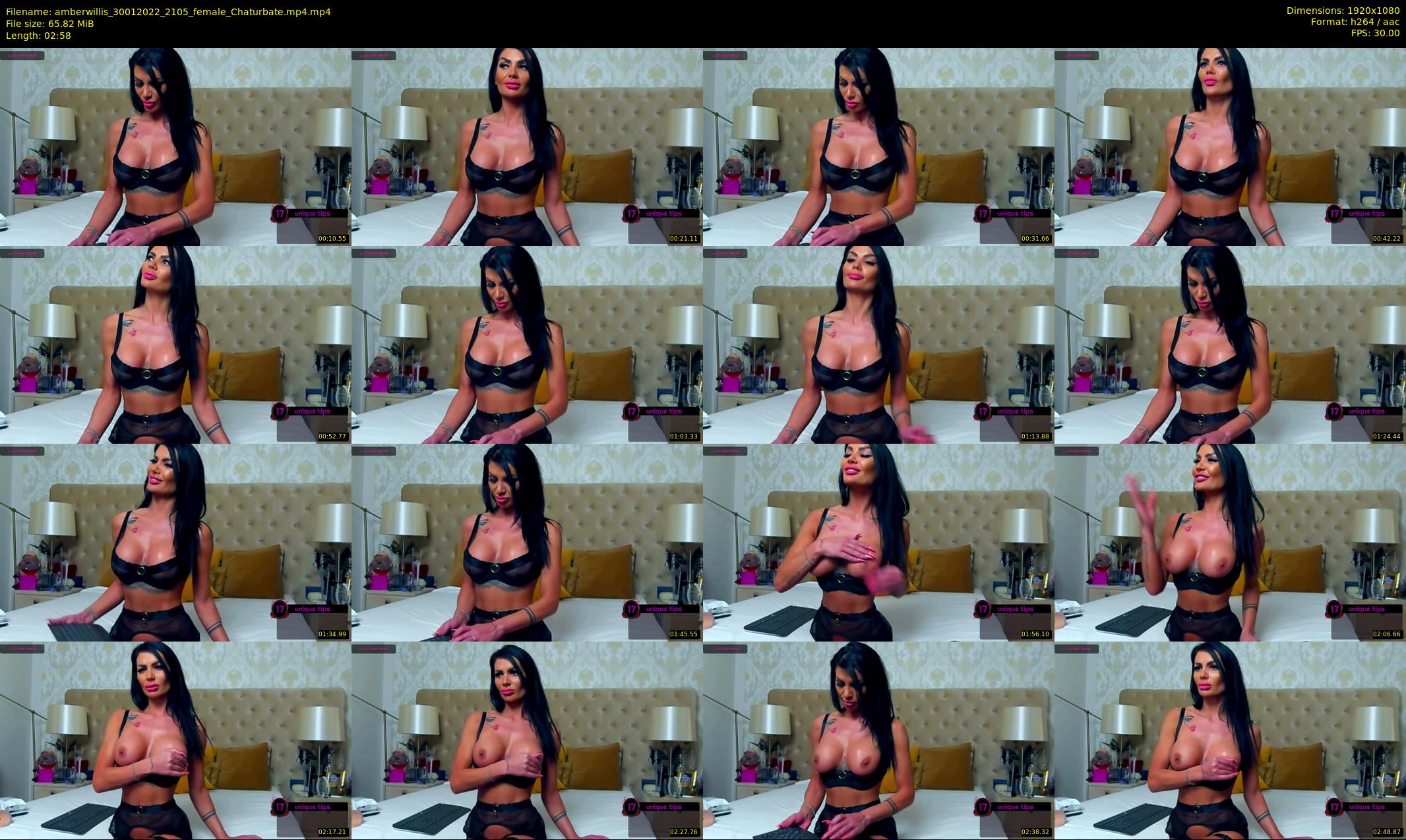 amberwillis — 3 minute Chaturbate female cam show recording, 1080p, Jan 30, 2022