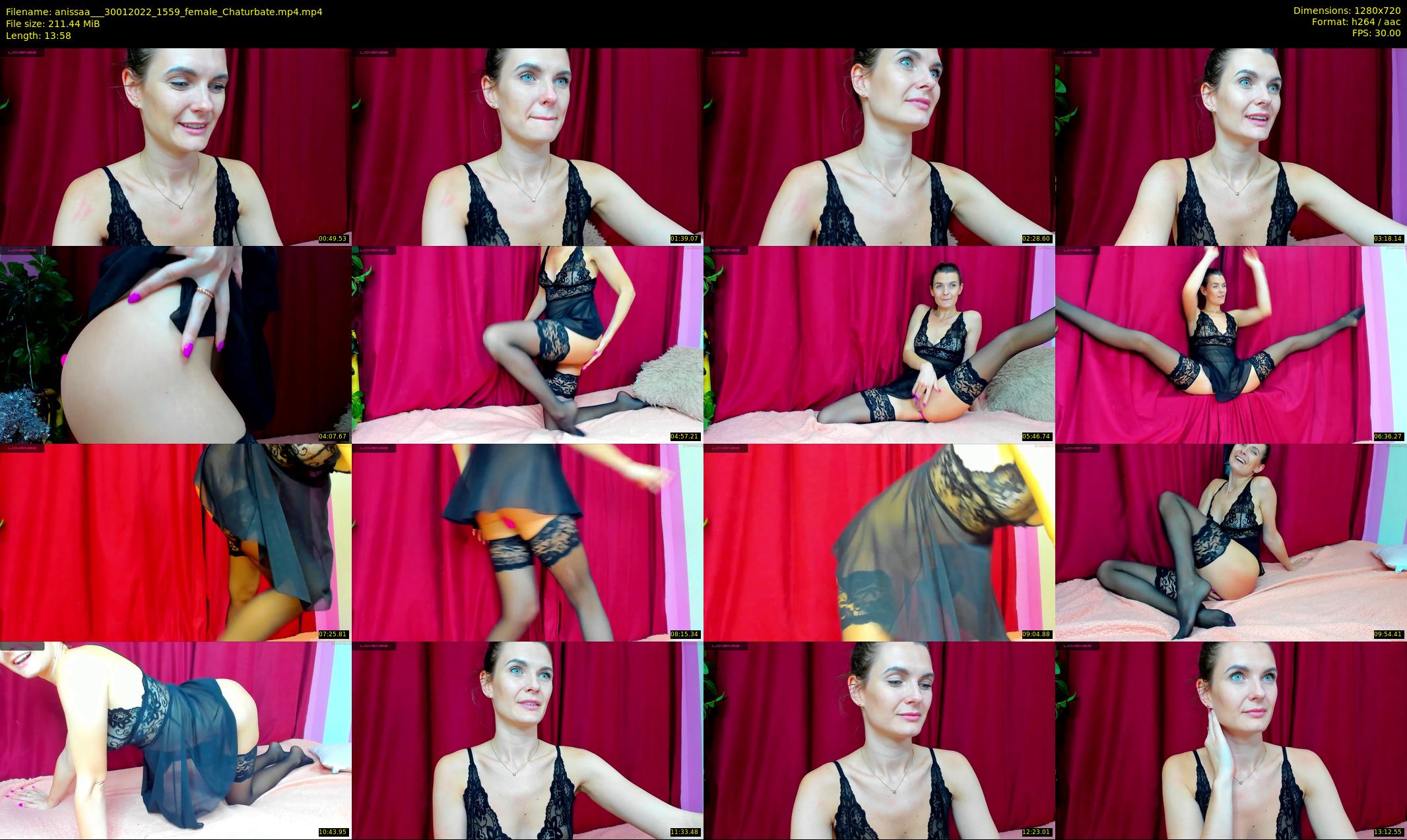 anissaa__ — 14 minute Chaturbate female cam show recording, 720p, Jan 30, 2022